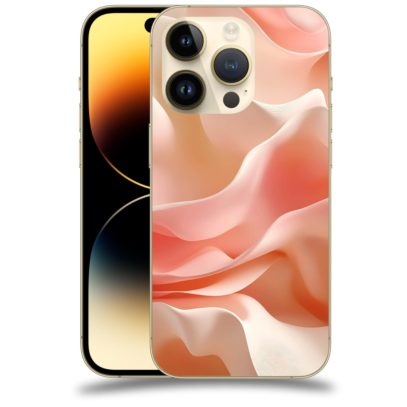 ACOVER Kryt na mobil Apple iPhone 14 Pro - Hedvábné vlny