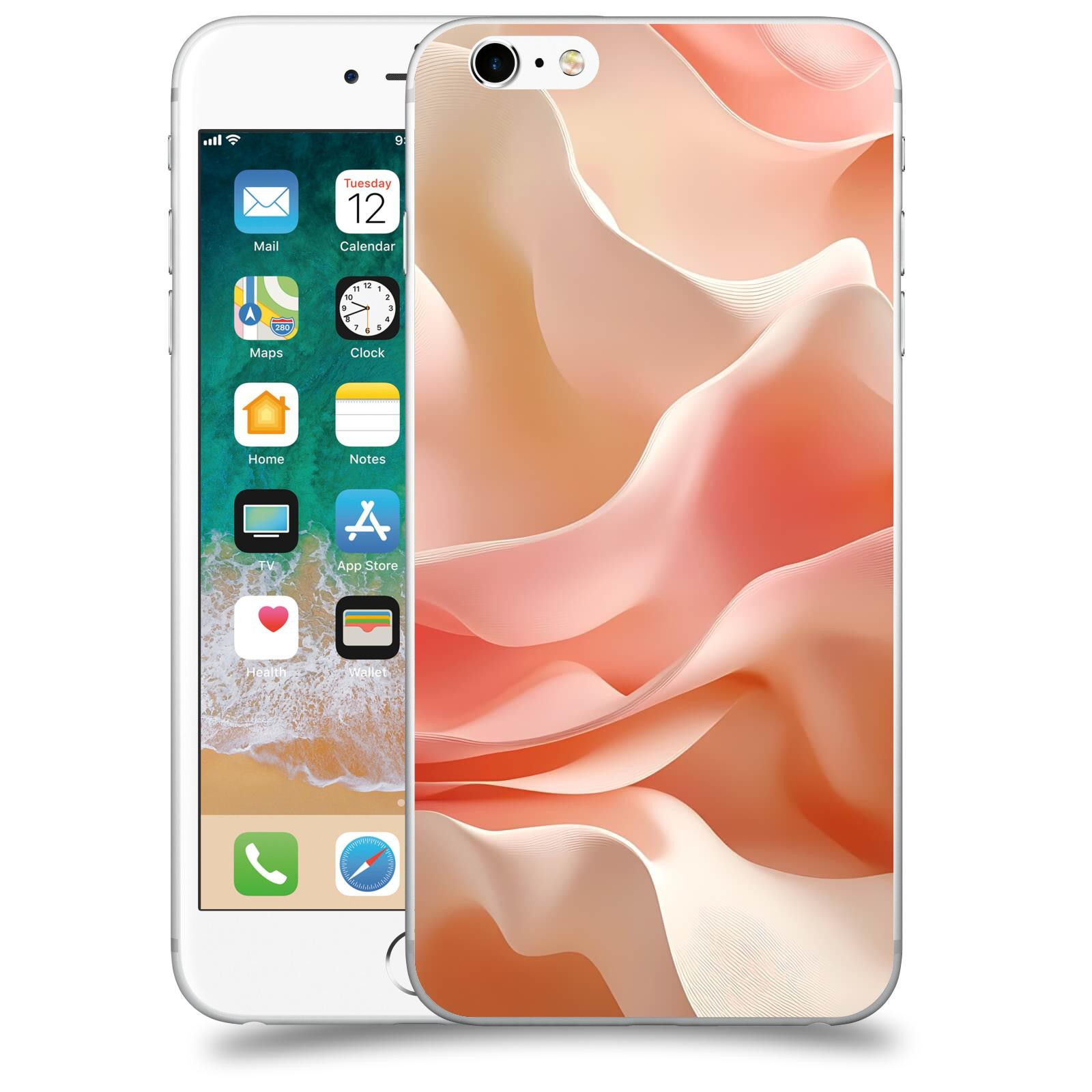 ACOVER Kryt na mobil Apple iPhone 6 Plus/6S Plus - Hedvábné vlny