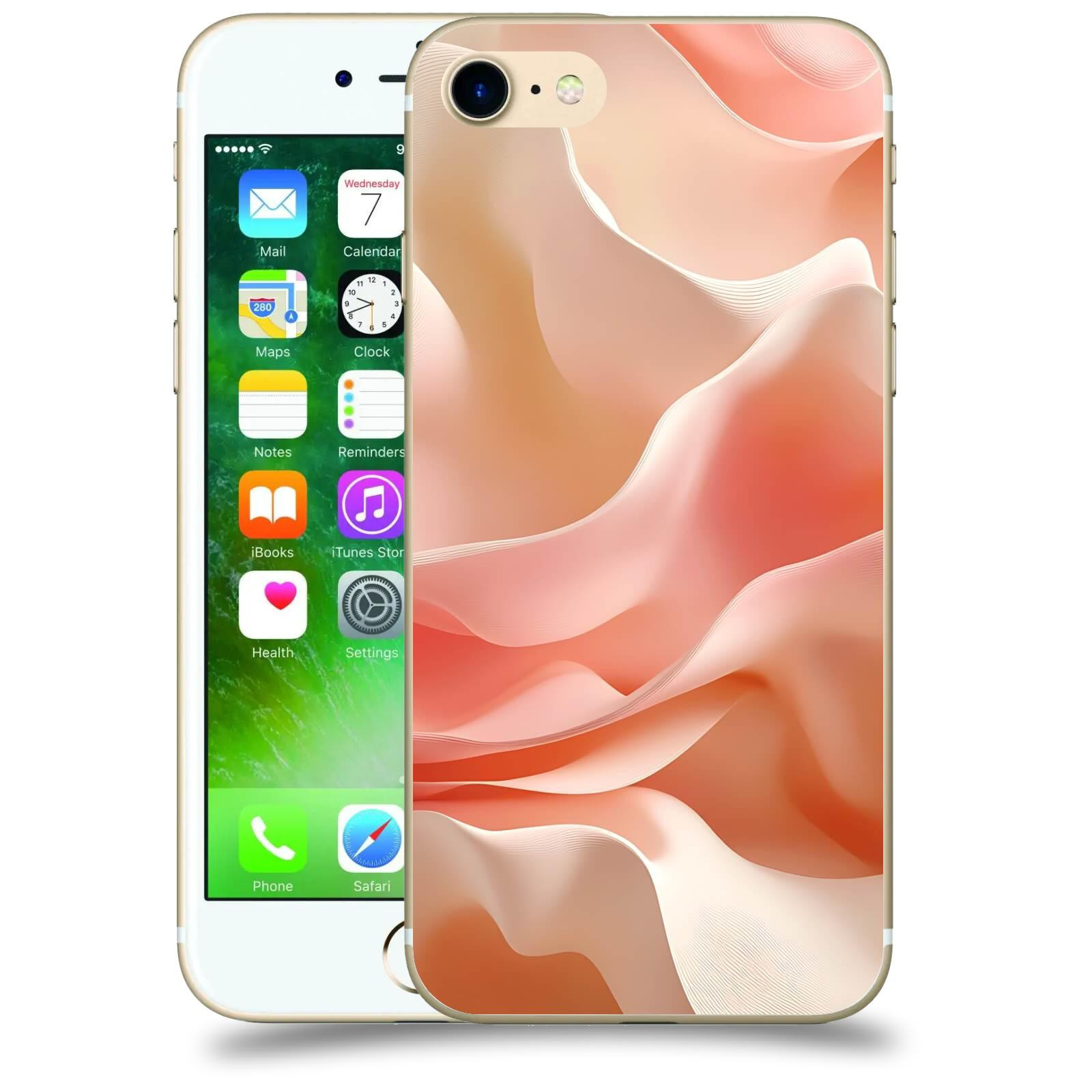 ACOVER Kryt na mobil Apple iPhone 7 - Hedvábné vlny