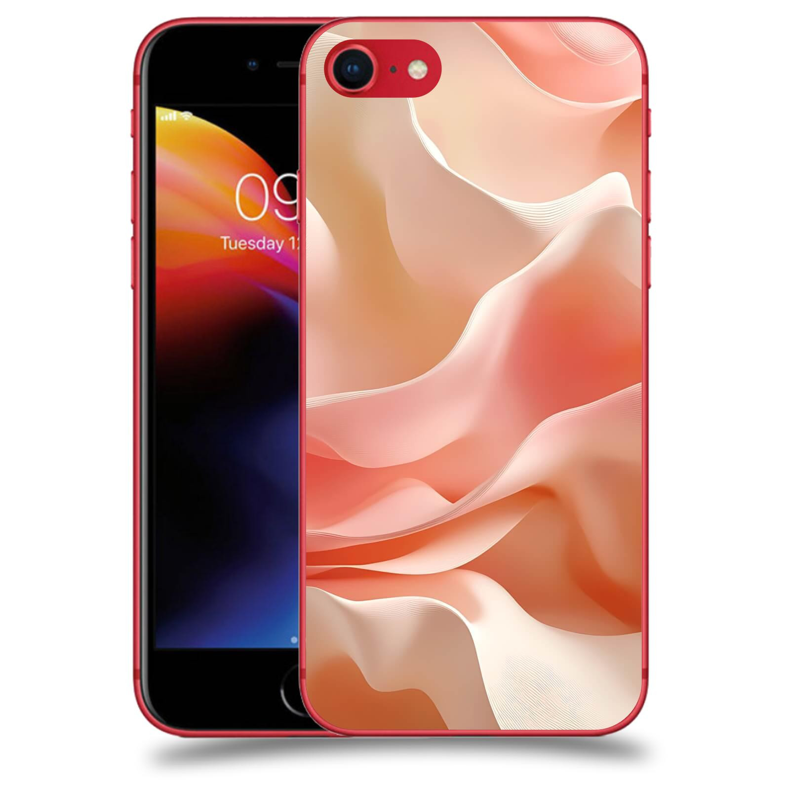 ACOVER Kryt na mobil Apple iPhone 8 - Hedvábné vlny