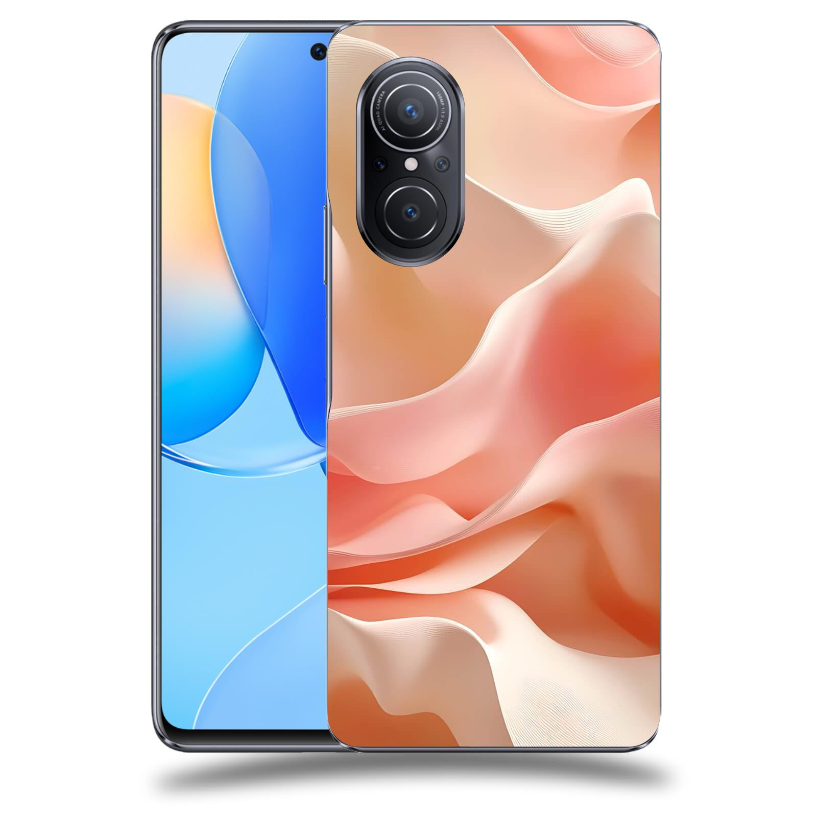 ACOVER Kryt na mobil Huawei Nova 9 SE - Hedvábné vlny