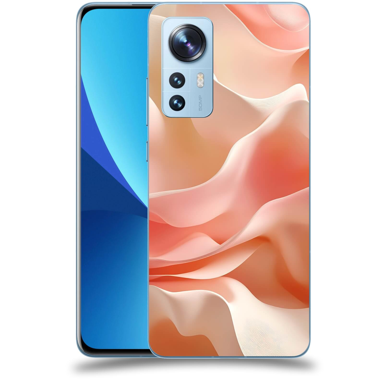 ACOVER Kryt na mobil Xiaomi 12 - Hedvábné vlny