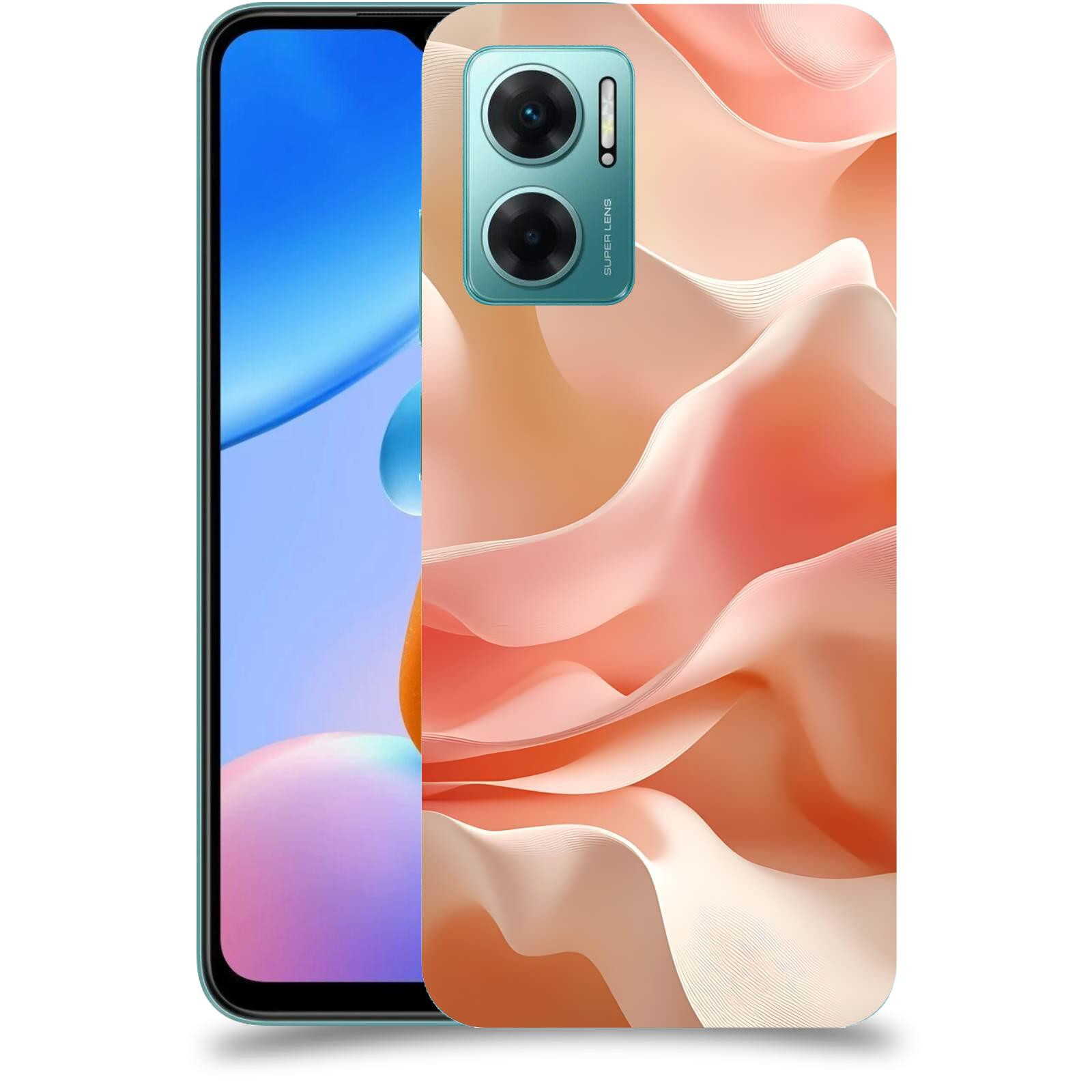 ACOVER Kryt na mobil Xiaomi Redmi 10 5G - Hedvábné vlny