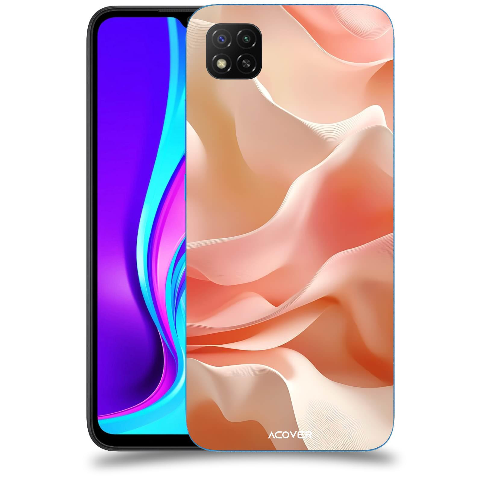 ACOVER Kryt na mobil Xiaomi Redmi 9C - Hedvábné vlny