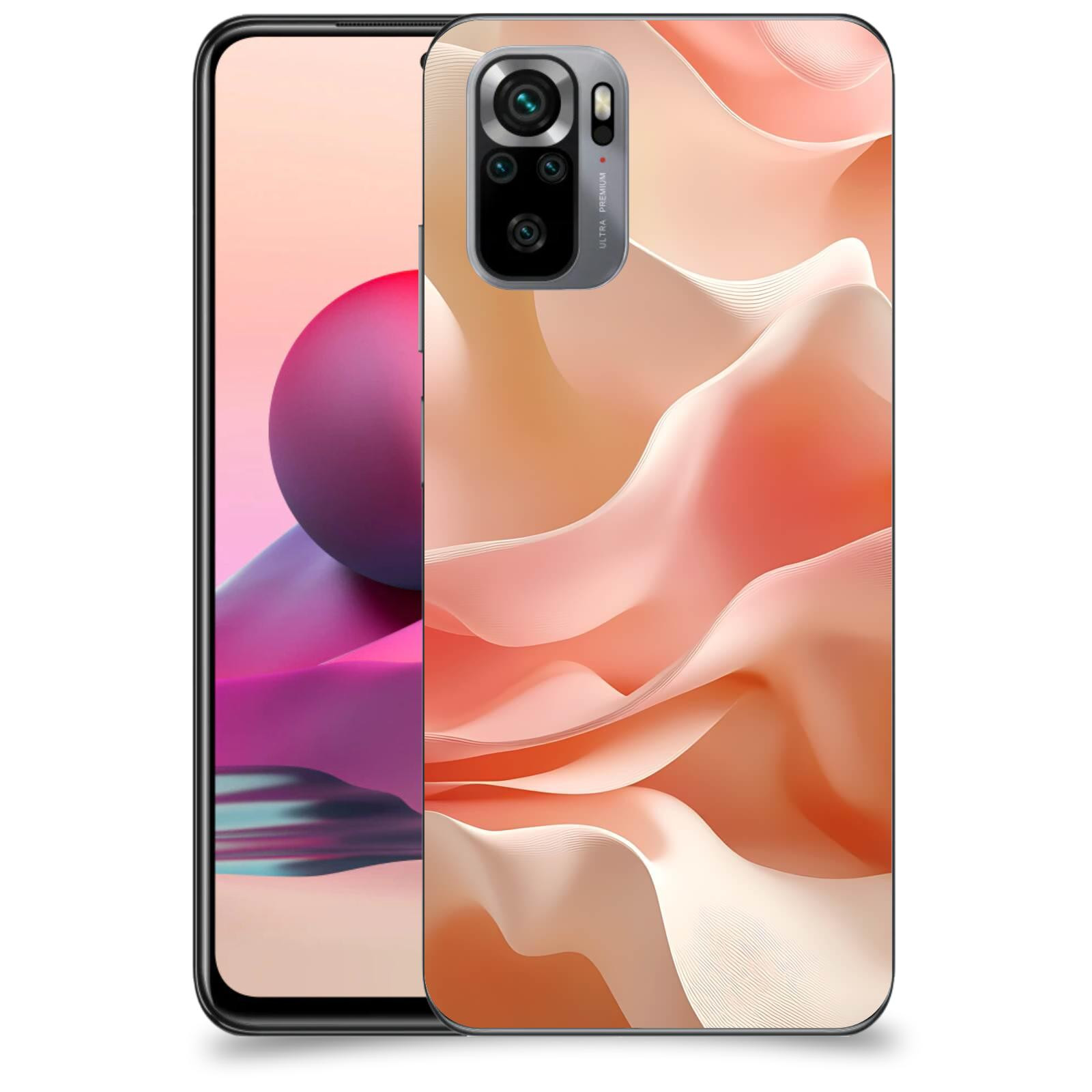 ACOVER Kryt na mobil Xiaomi Redmi Note 10S - Hedvábné vlny