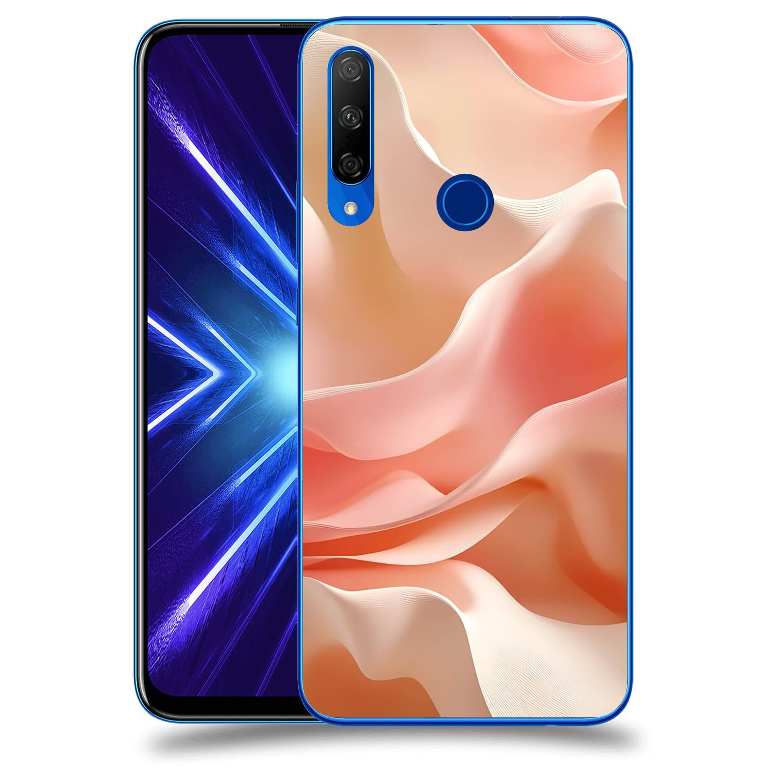 ACOVER Kryt na mobil Honor 9X - Hedvábné vlny
