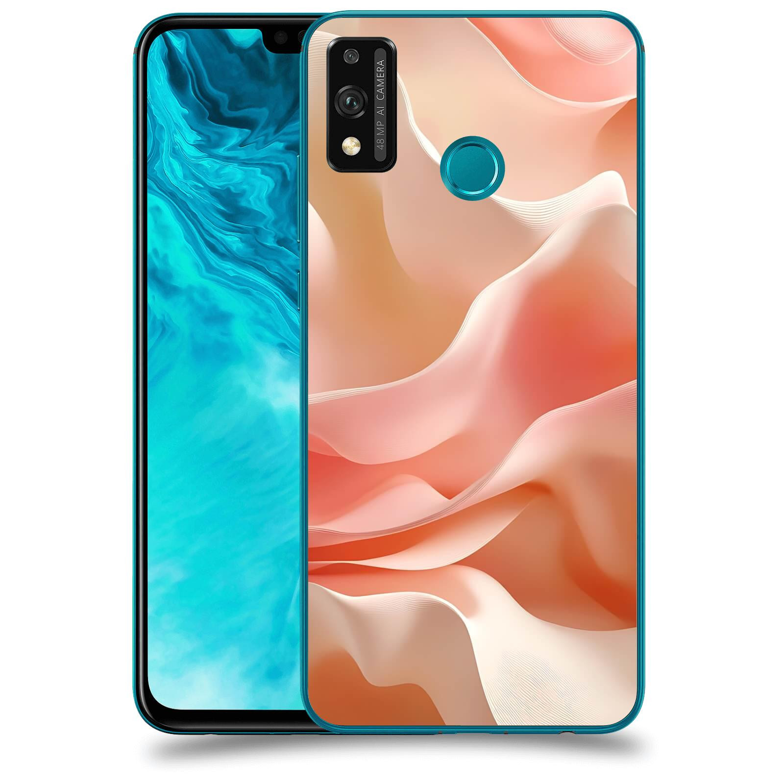 ACOVER Kryt na mobil Honor 9X Lite - Hedvábné vlny