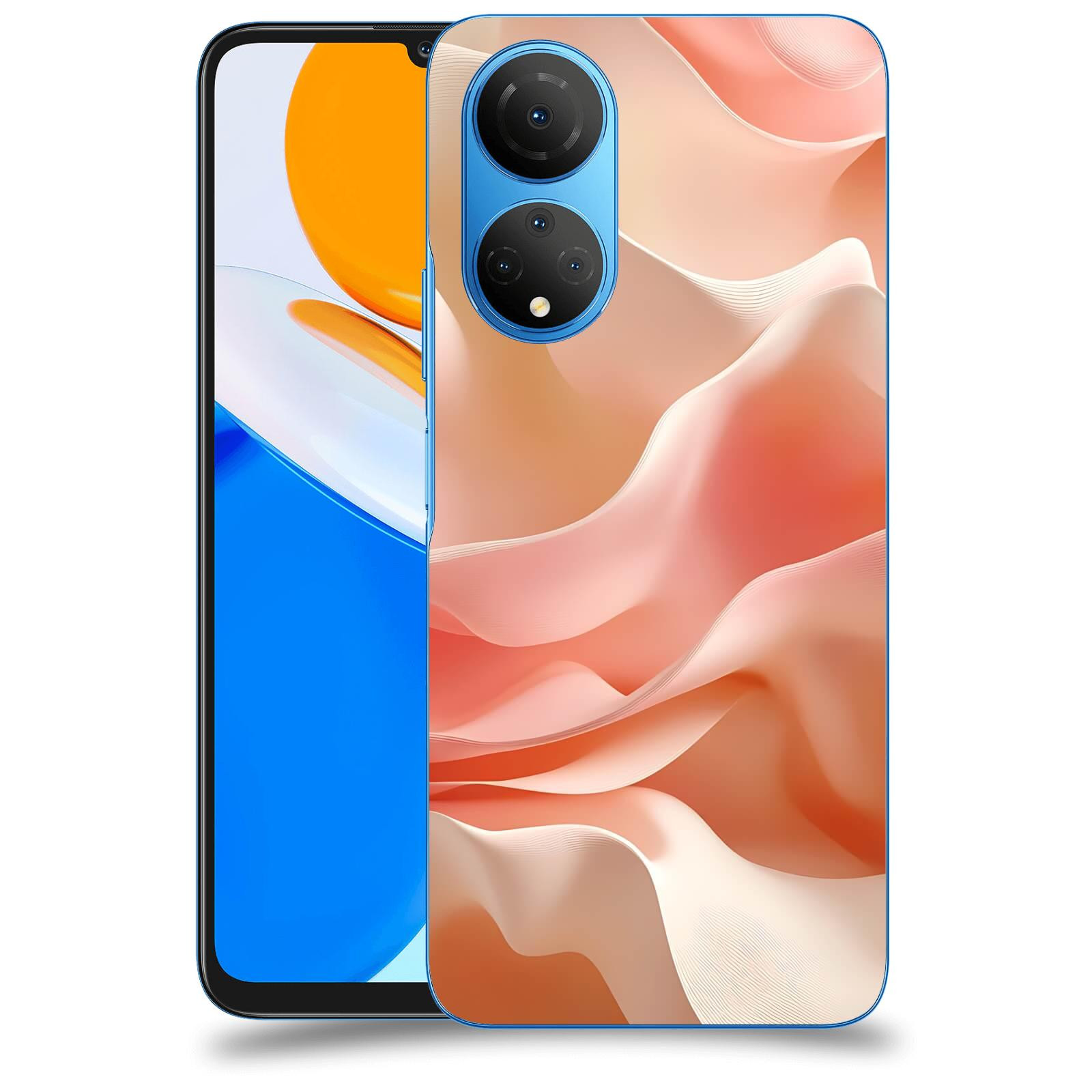 ACOVER Kryt na mobil Honor X7 - Hedvábné vlny