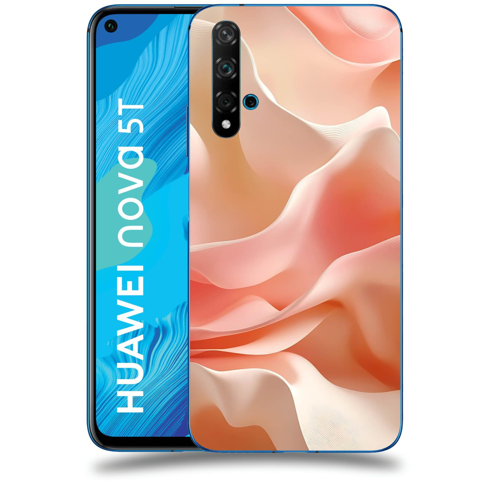 ACOVER Kryt na mobil Huawei Nova 5T - Hedvábné vlny