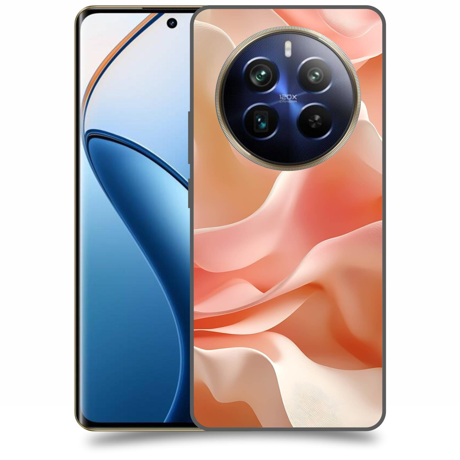 ACOVER Kryt na mobil Realme 12 pro+ 5g - Hedvábné vlny