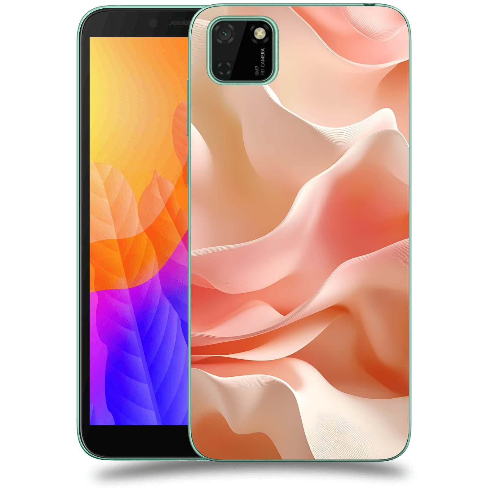 ACOVER Kryt na mobil Huawei Y5P - Hedvábné vlny