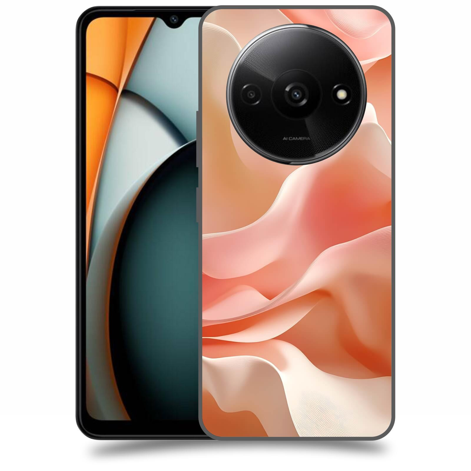 ACOVER Kryt na mobil Xiaomi Redmi A3 - Hedvábné vlny