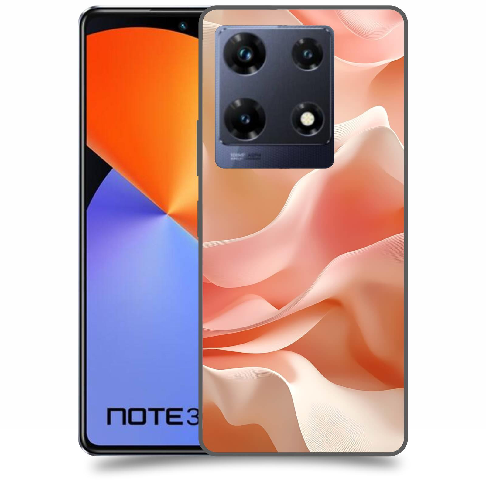 ACOVER Kryt na mobil Infinix Note 30 PRO - Hedvábné vlny