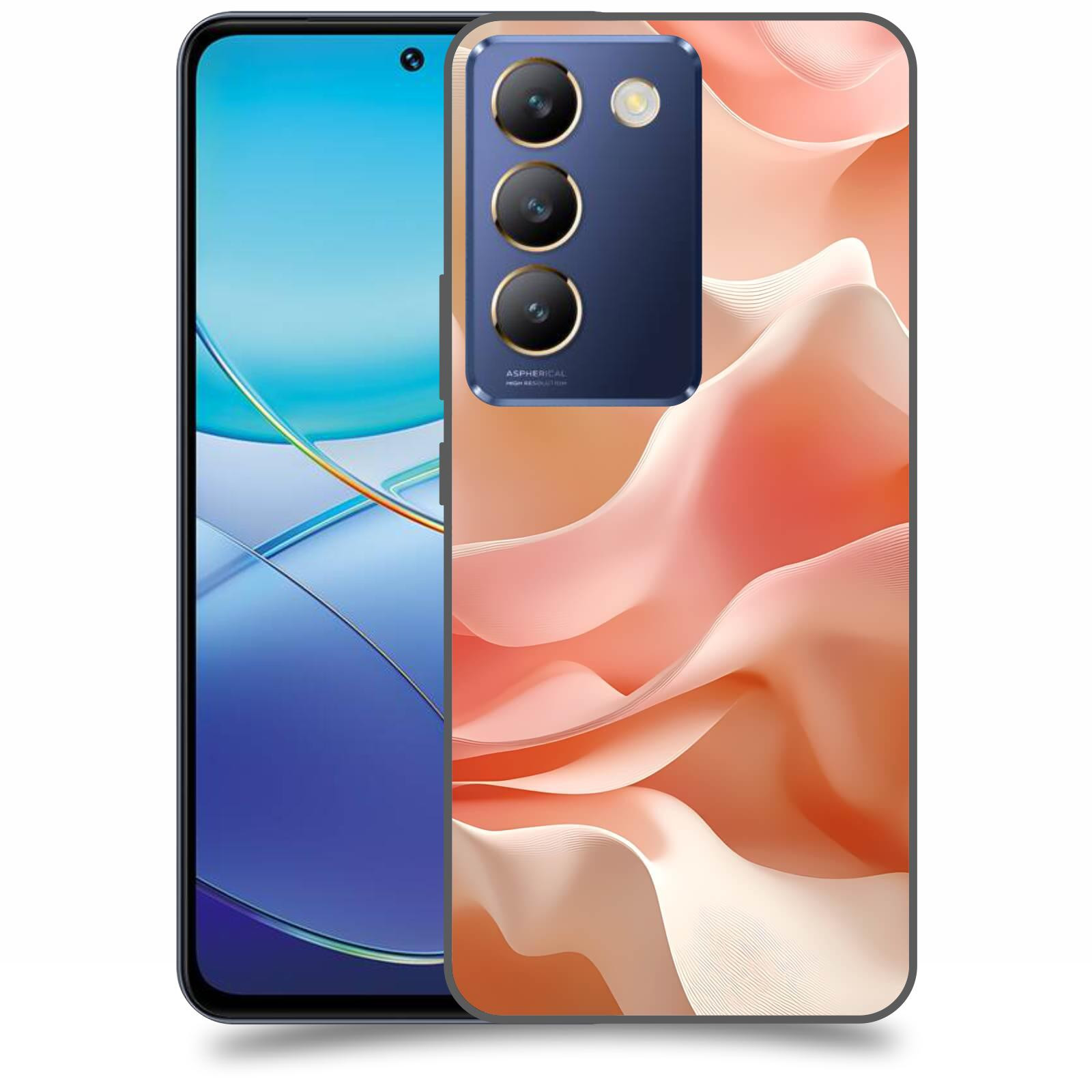 ACOVER Kryt na mobil Vivo V40SE - Hedvábné vlny