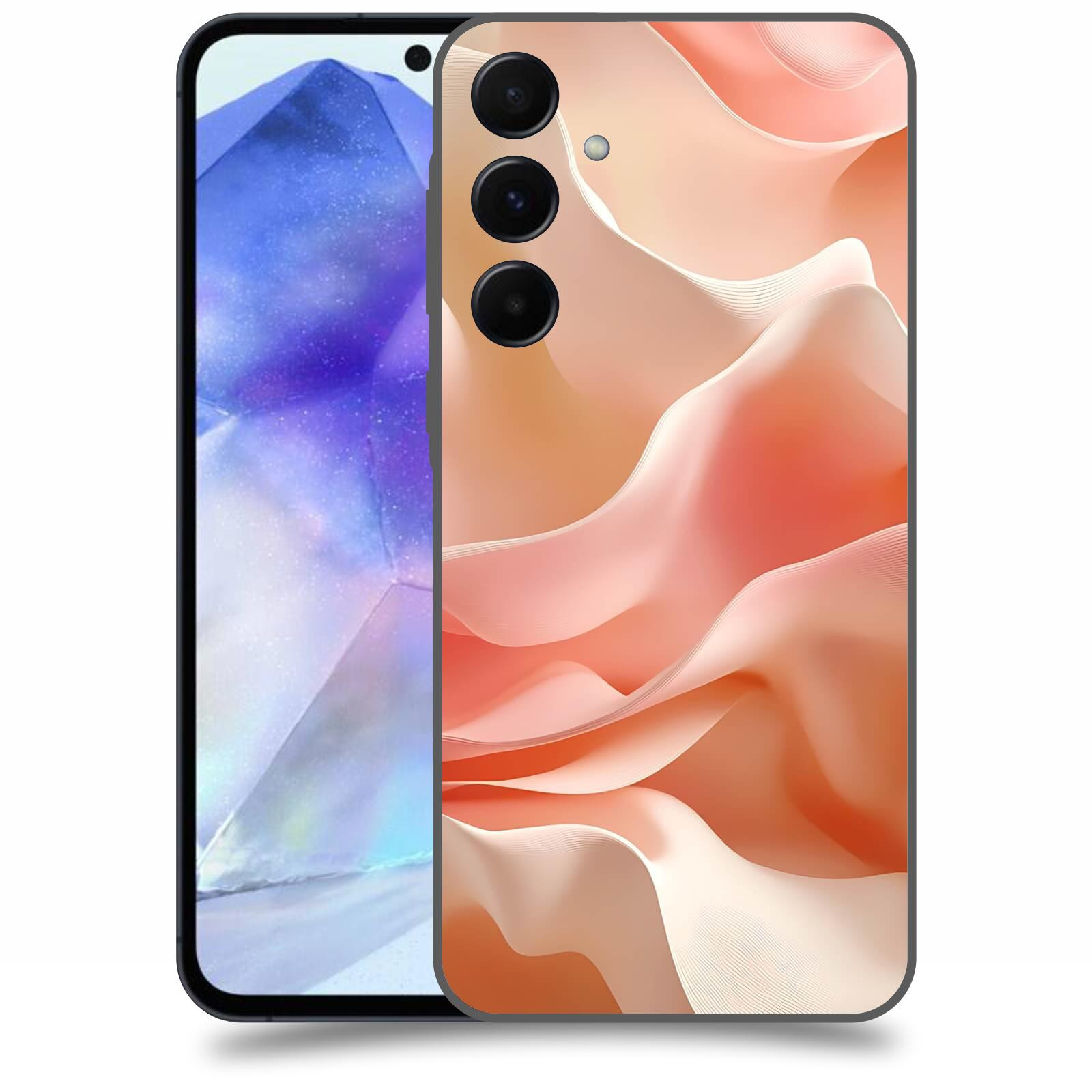 ACOVER Kryt na mobil Samsung Galaxy A55 5G - Hedvábné vlny