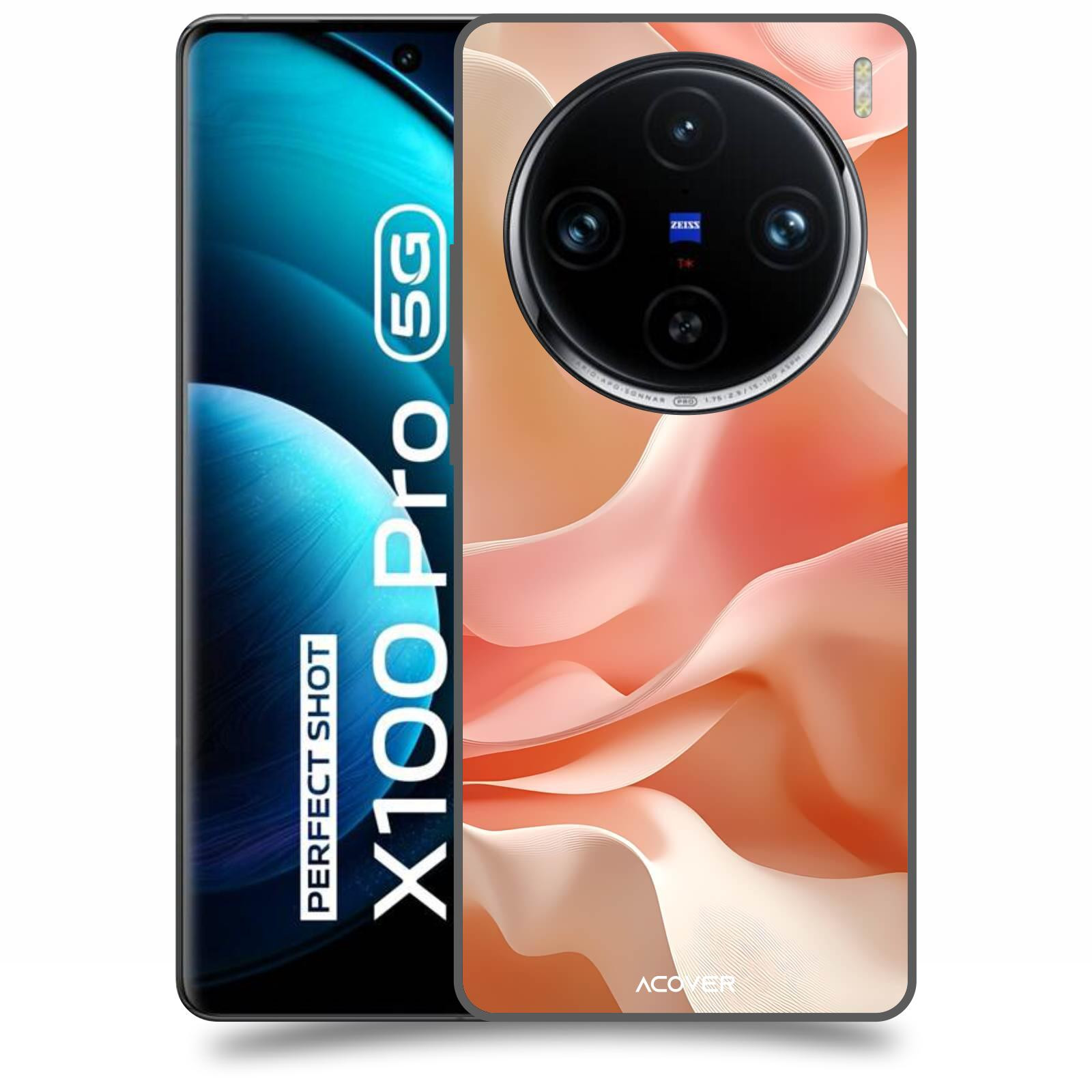 ACOVER Kryt na mobil Vivo X100 Pro - Hedvábné vlny