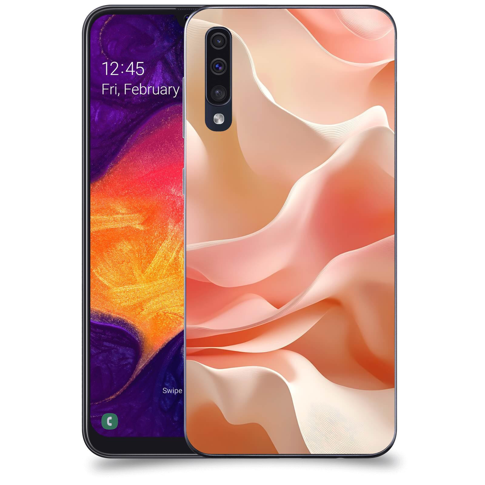 ACOVER Kryt na mobil Samsung Galaxy A50 A505F - Hedvábné vlny