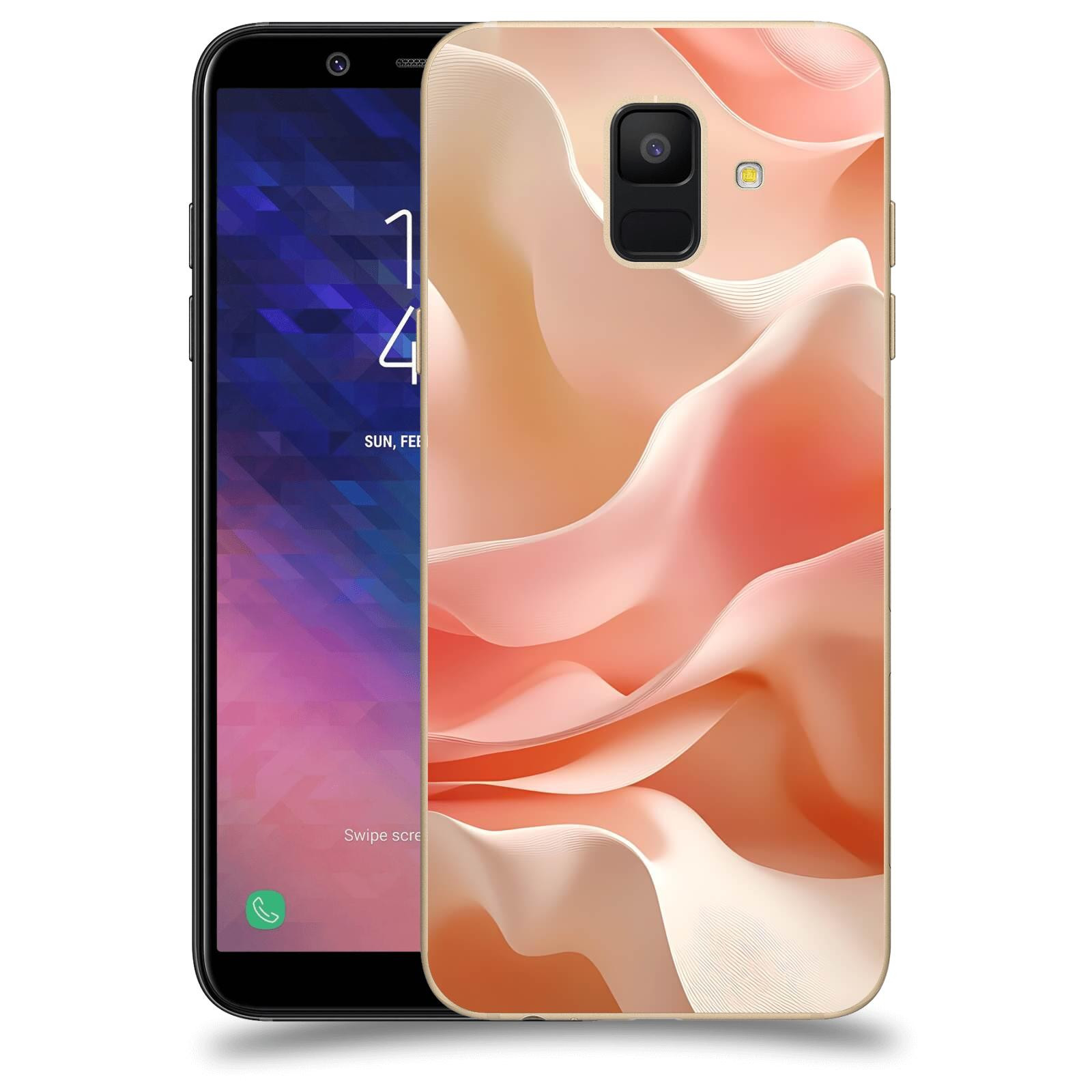 ACOVER Kryt na mobil Samsung Galaxy A6 A600F - Hedvábné vlny
