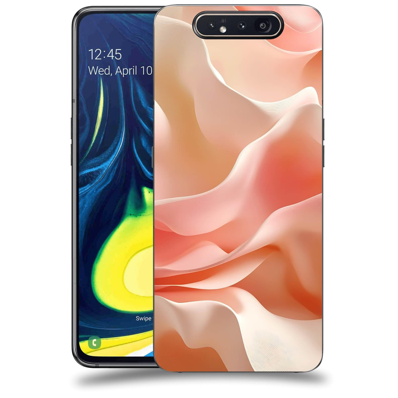 ACOVER Kryt na mobil Samsung Galaxy A80 A805F - Hedvábné vlny