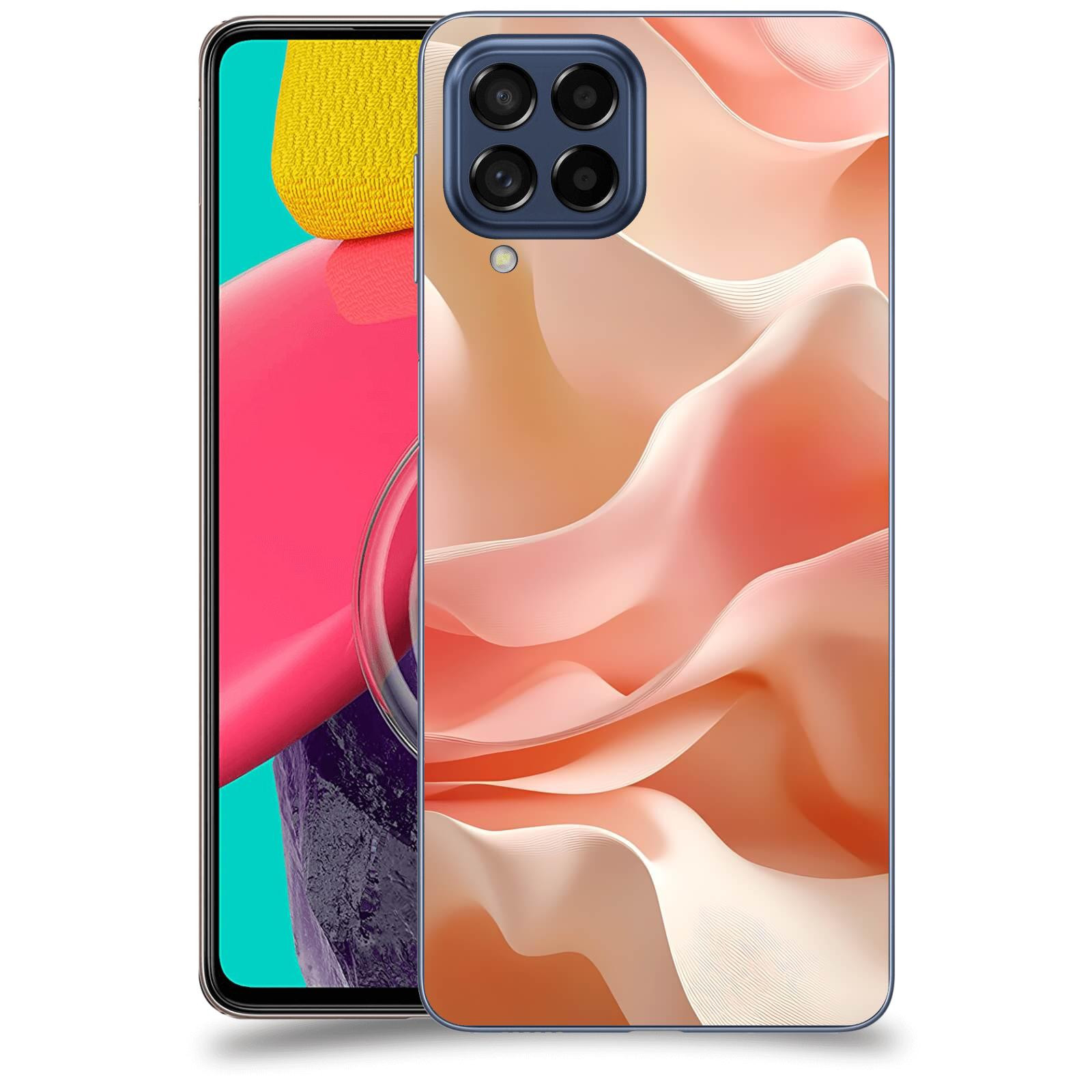 ACOVER Kryt na mobil Samsung Galaxy M53 5G - Hedvábné vlny