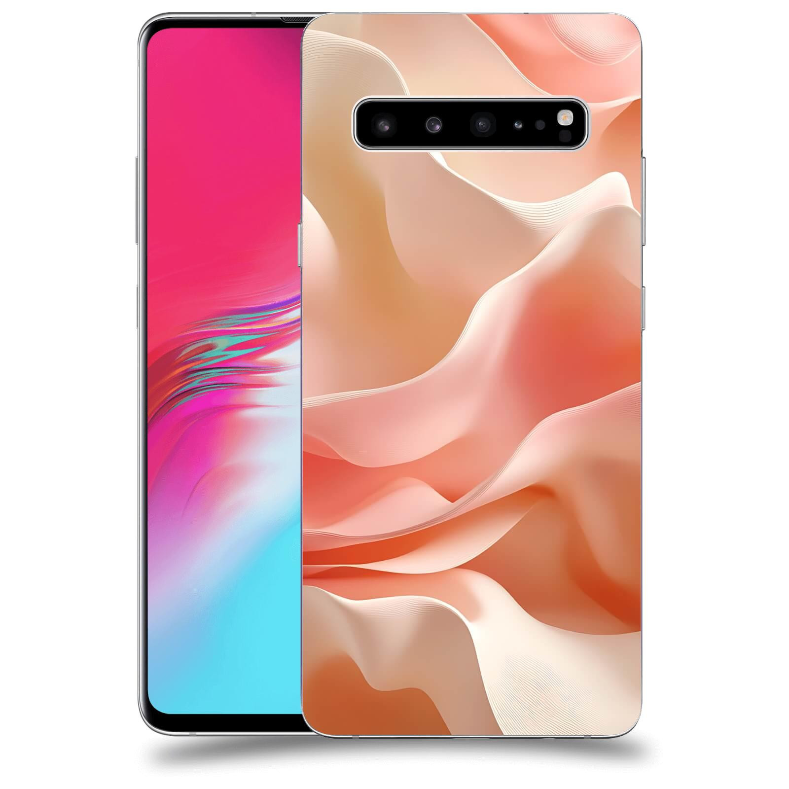 ACOVER Kryt na mobil Samsung Galaxy S10 G973 - Hedvábné vlny