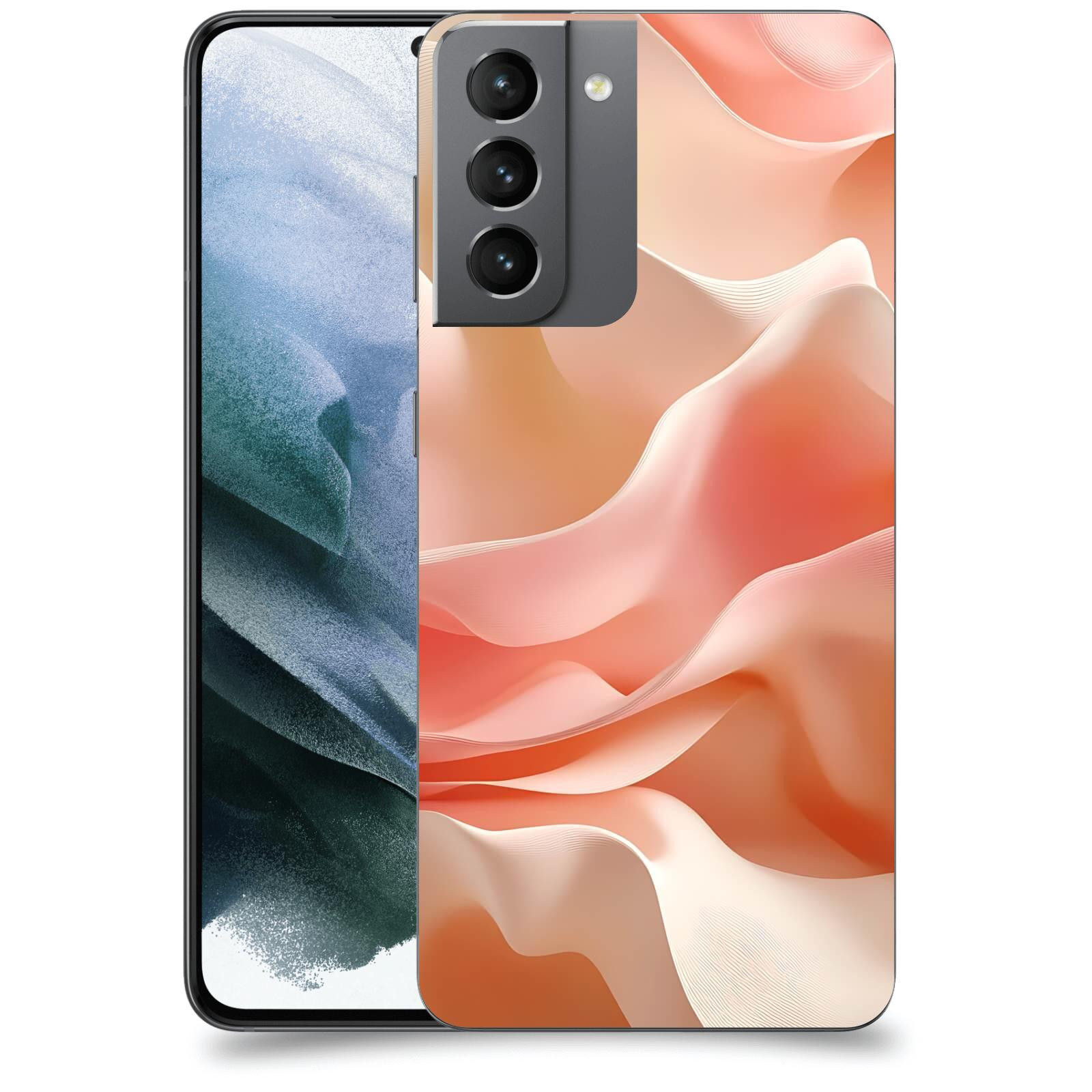 ACOVER Kryt na mobil Samsung Galaxy S21 G991B - Hedvábné vlny