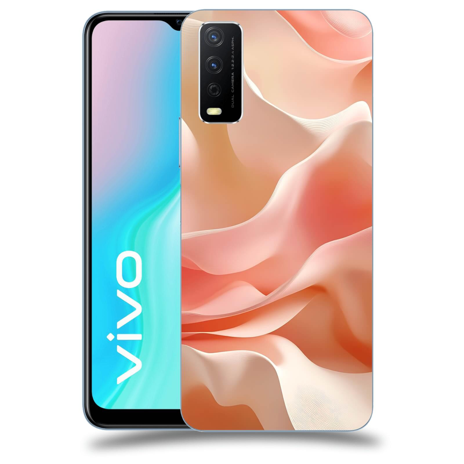 ACOVER Kryt na mobil Vivo Y11s - Hedvábné vlny
