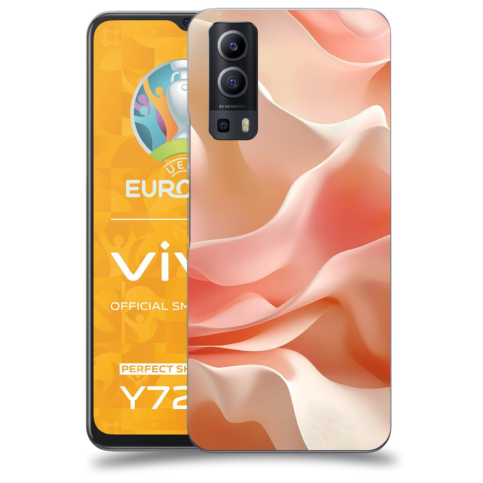 ACOVER Kryt na mobil Vivo Y72 5G - Hedvábné vlny