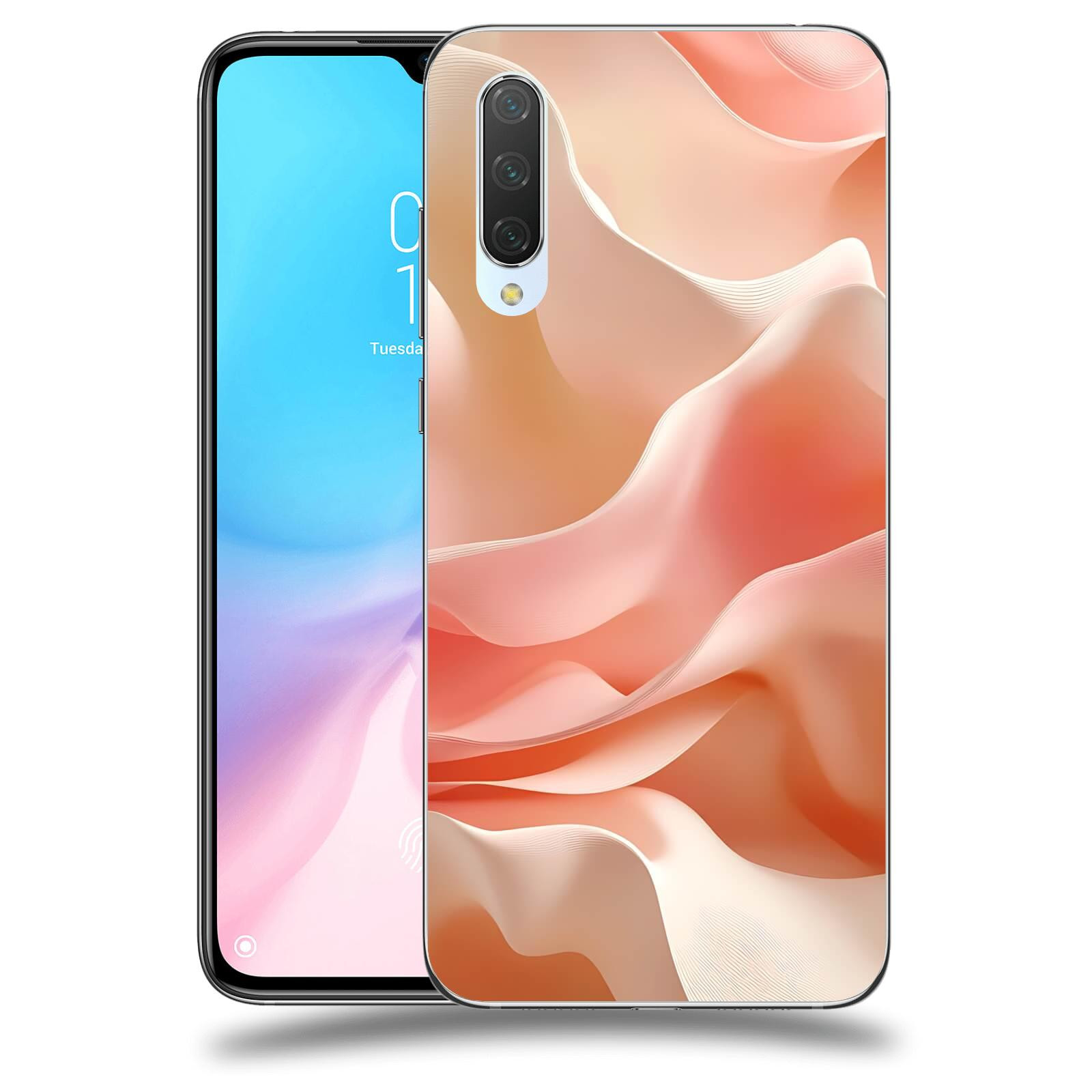 ACOVER Kryt na mobil Xiaomi Mi 9 Lite - Hedvábné vlny