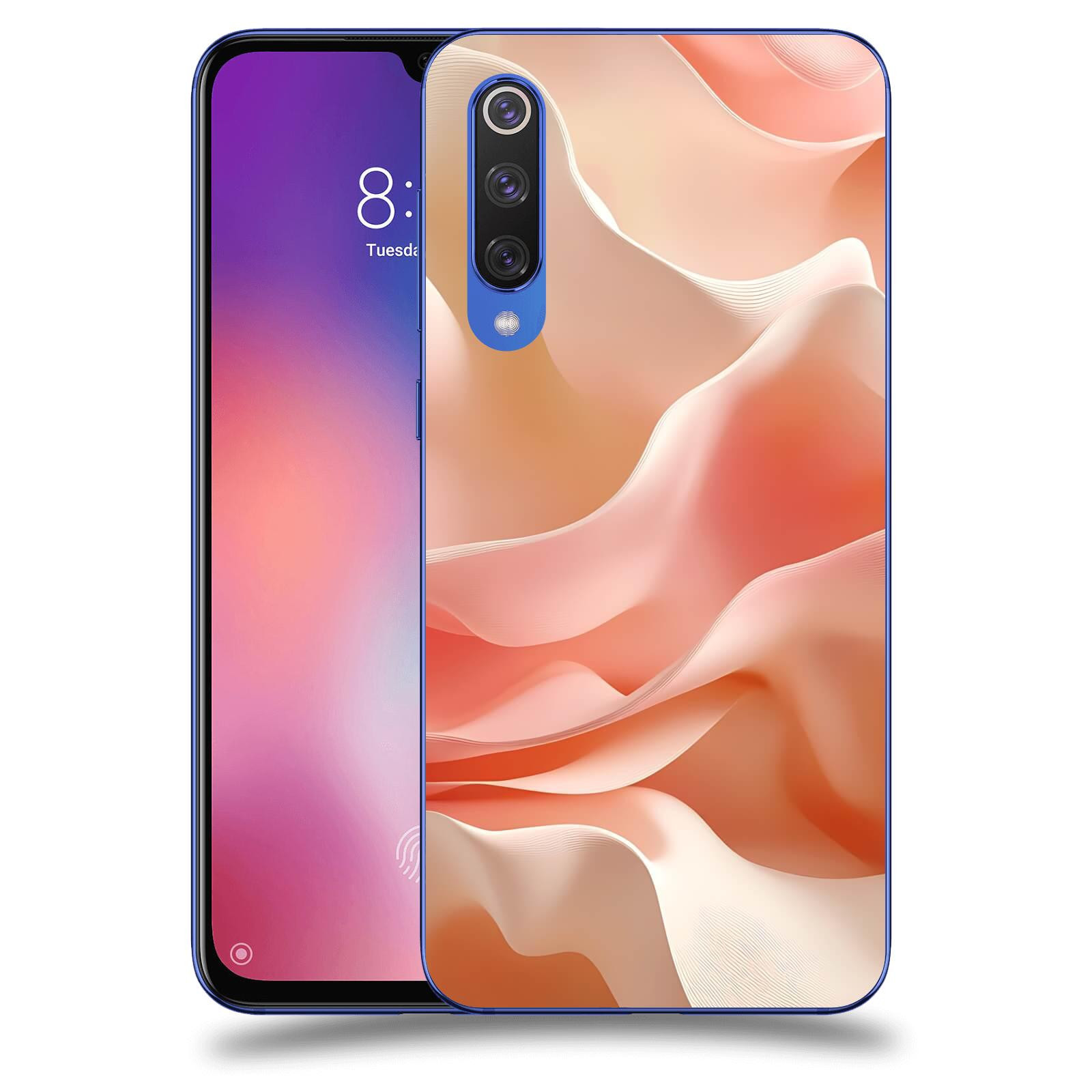 ACOVER Kryt na mobil Xiaomi Mi 9 SE - Hedvábné vlny
