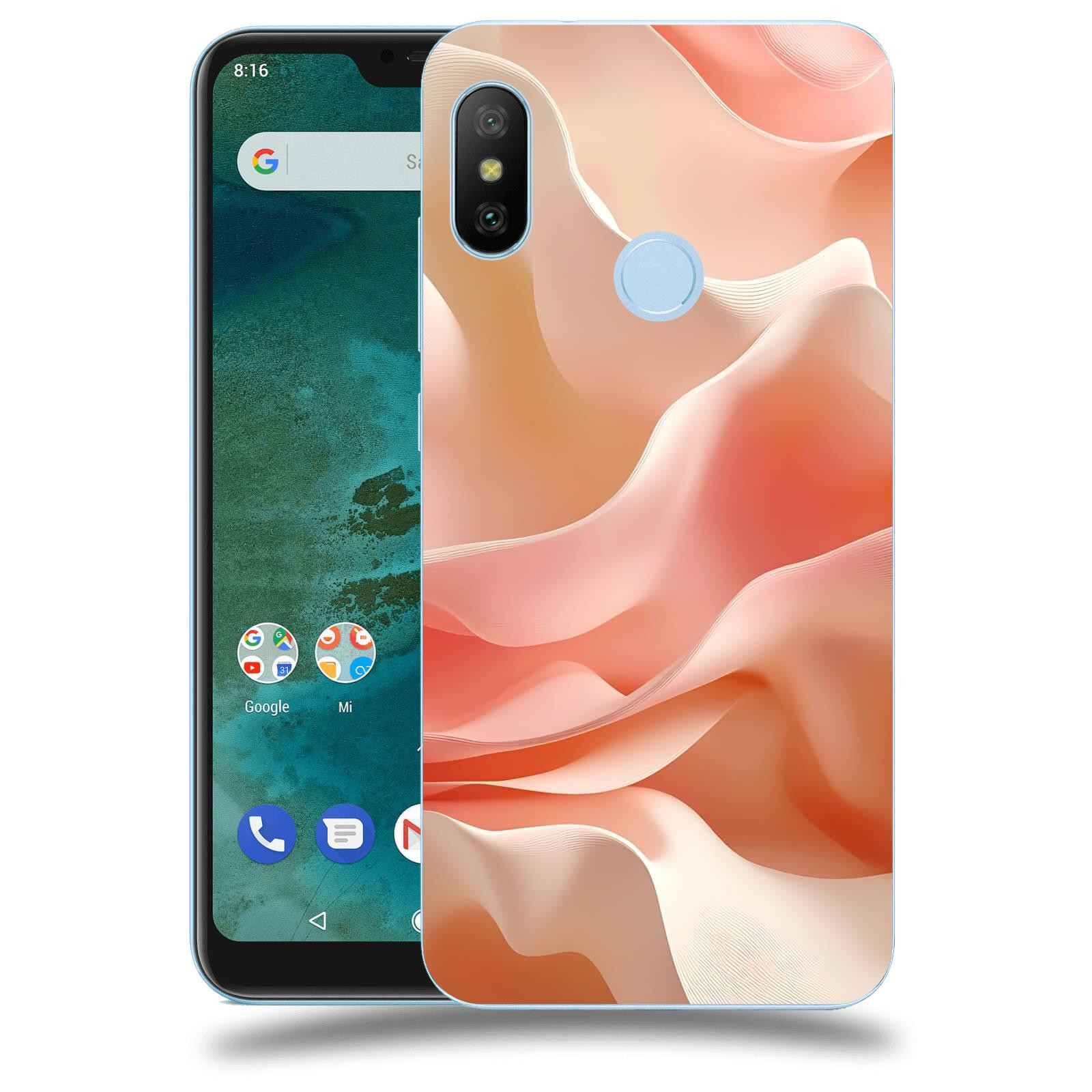 ACOVER Kryt na mobil Xiaomi Mi A2 Lite - Hedvábné vlny