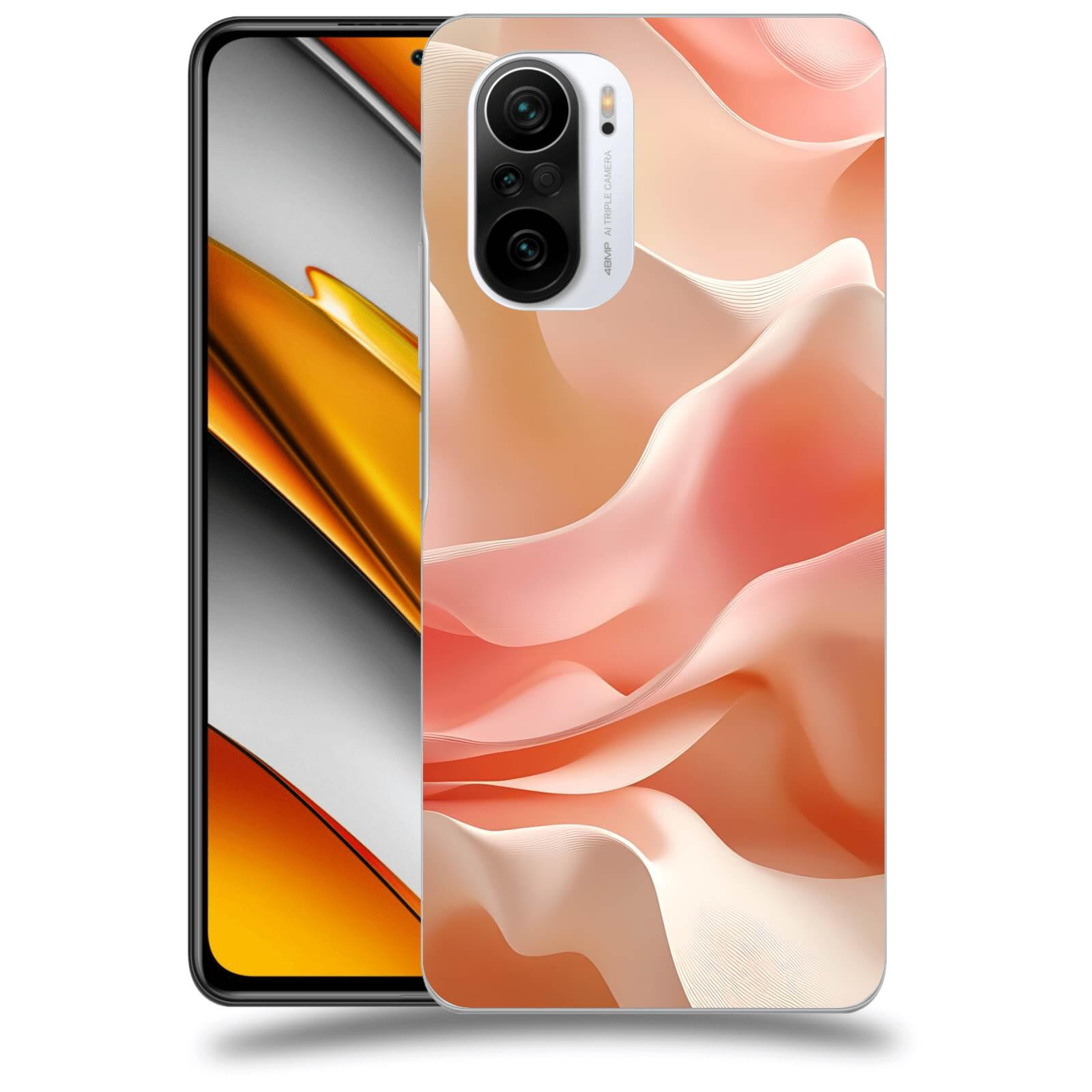 ACOVER Kryt na mobil Xiaomi Poco F3 - Hedvábné vlny