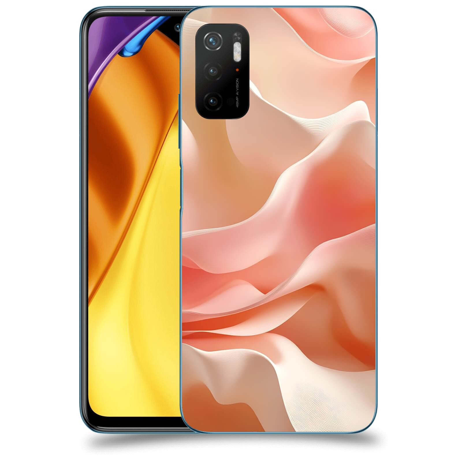 ACOVER Kryt na mobil Xiaomi Poco M3 Pro 5G - Hedvábné vlny