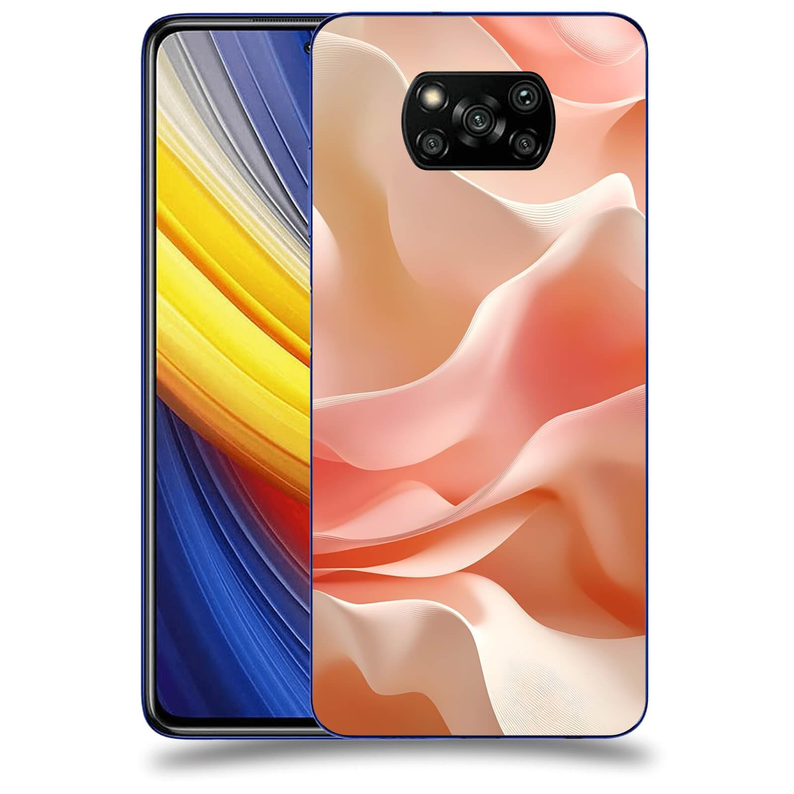 ACOVER Kryt na mobil Xiaomi Poco X3 Pro - Hedvábné vlny