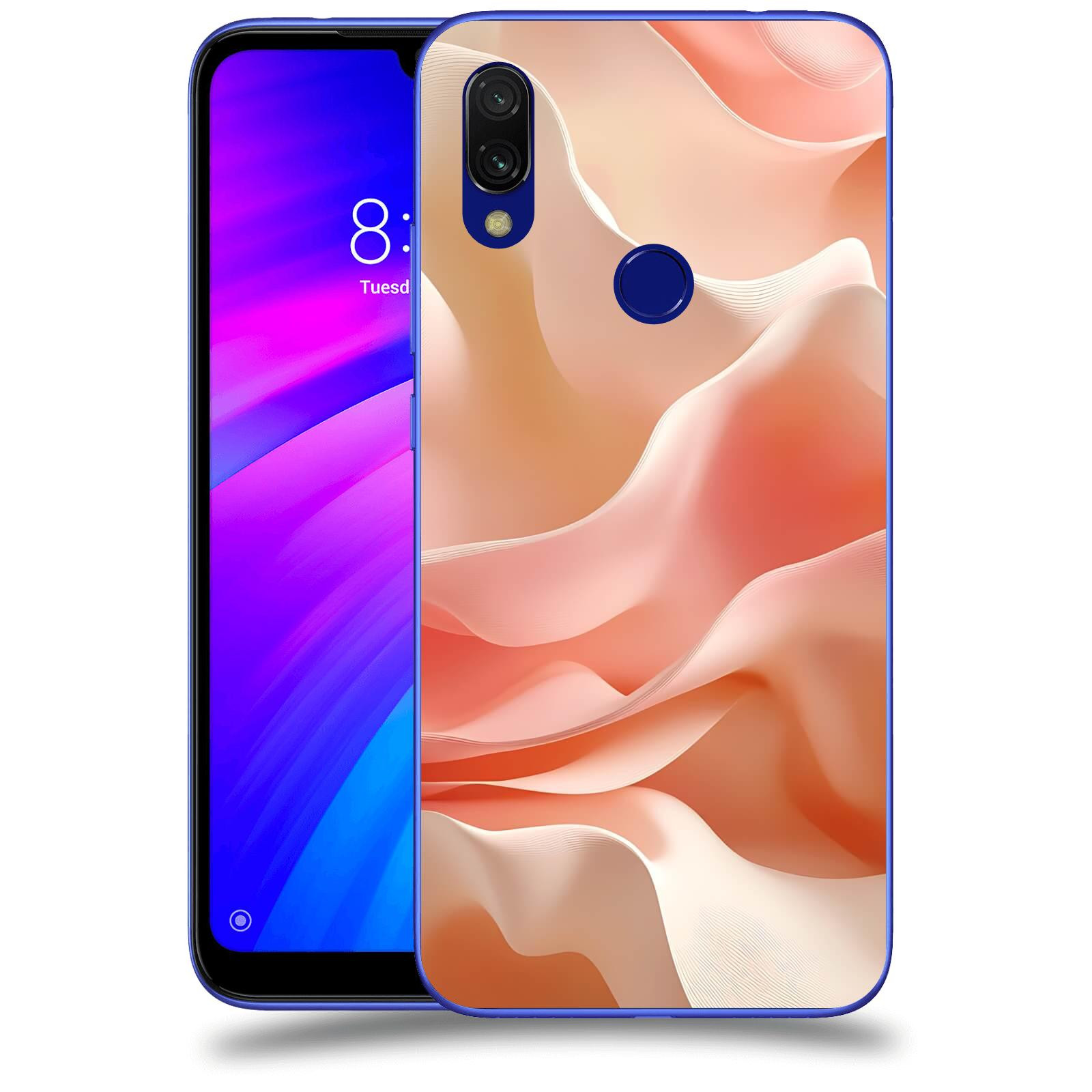 ACOVER Kryt na mobil Xiaomi Redmi 7 - Hedvábné vlny