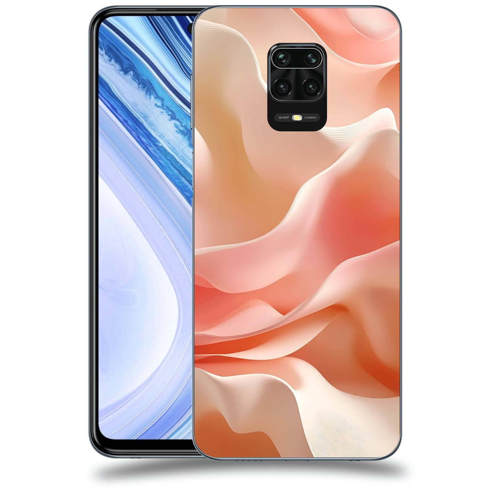 ACOVER Kryt na mobil Xiaomi Redmi Note 9 Pro - Hedvábné vlny