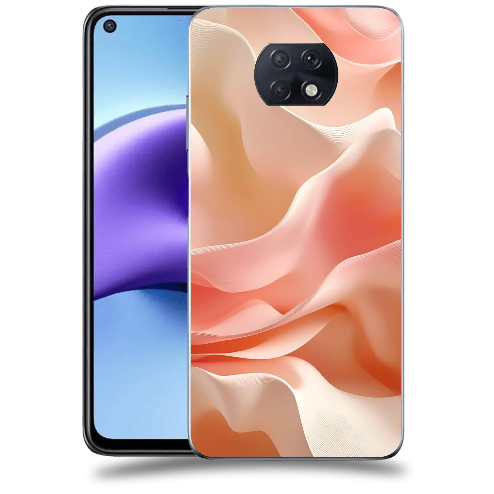 ACOVER Kryt na mobil Xiaomi Redmi Note 9T - Hedvábné vlny