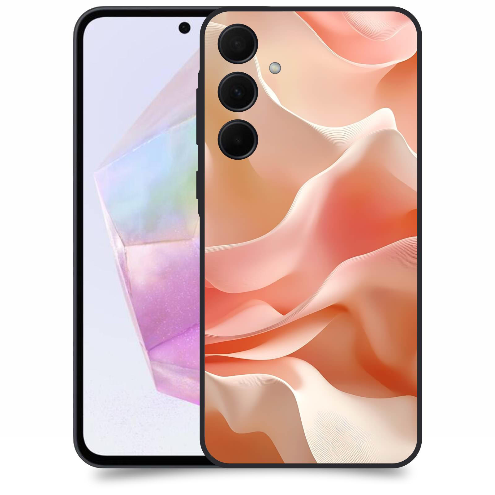 ACOVER Kryt na mobil Samsung Galaxy A35 5G - Hedvábné vlny
