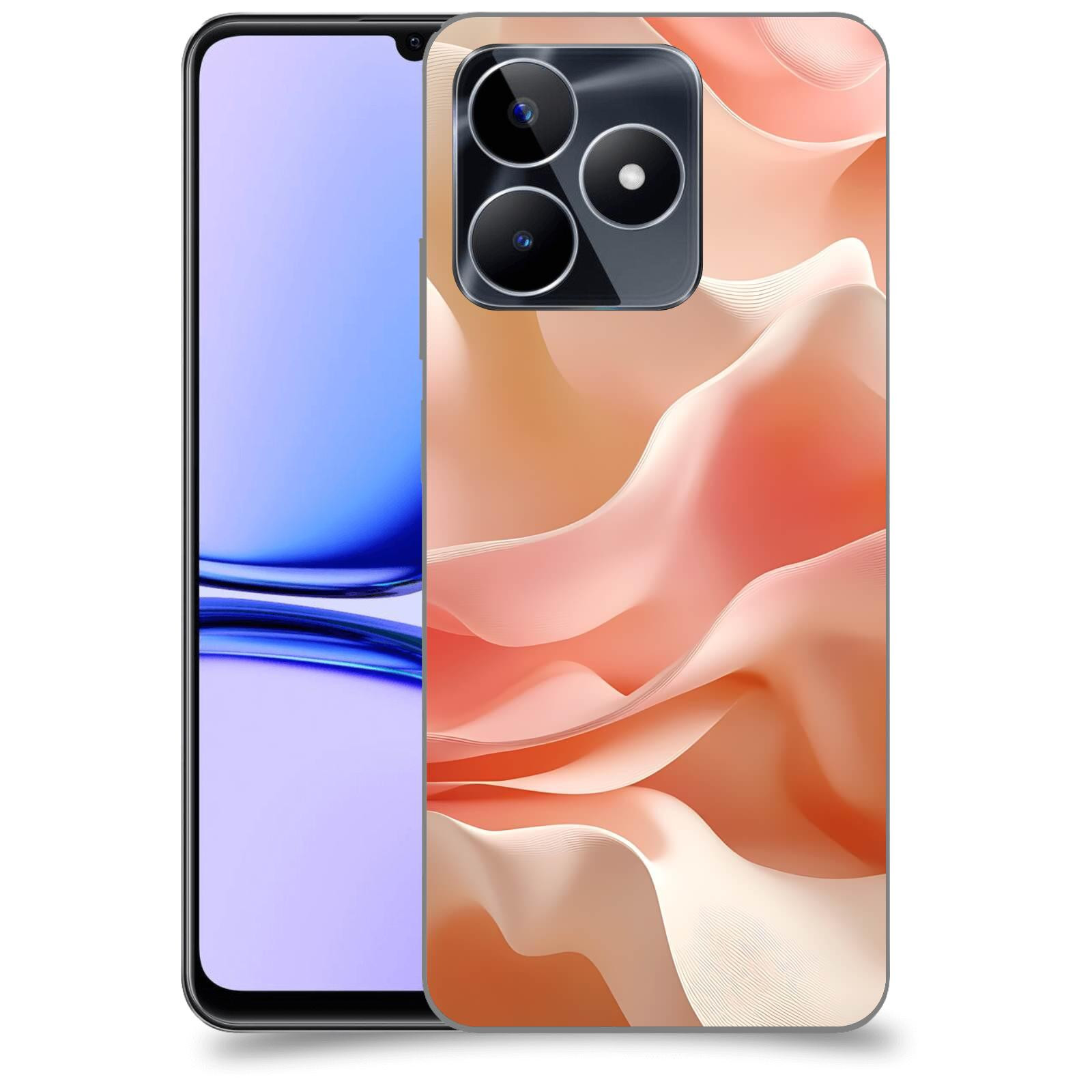 ACOVER Kryt na mobil Realme C53 - Hedvábné vlny