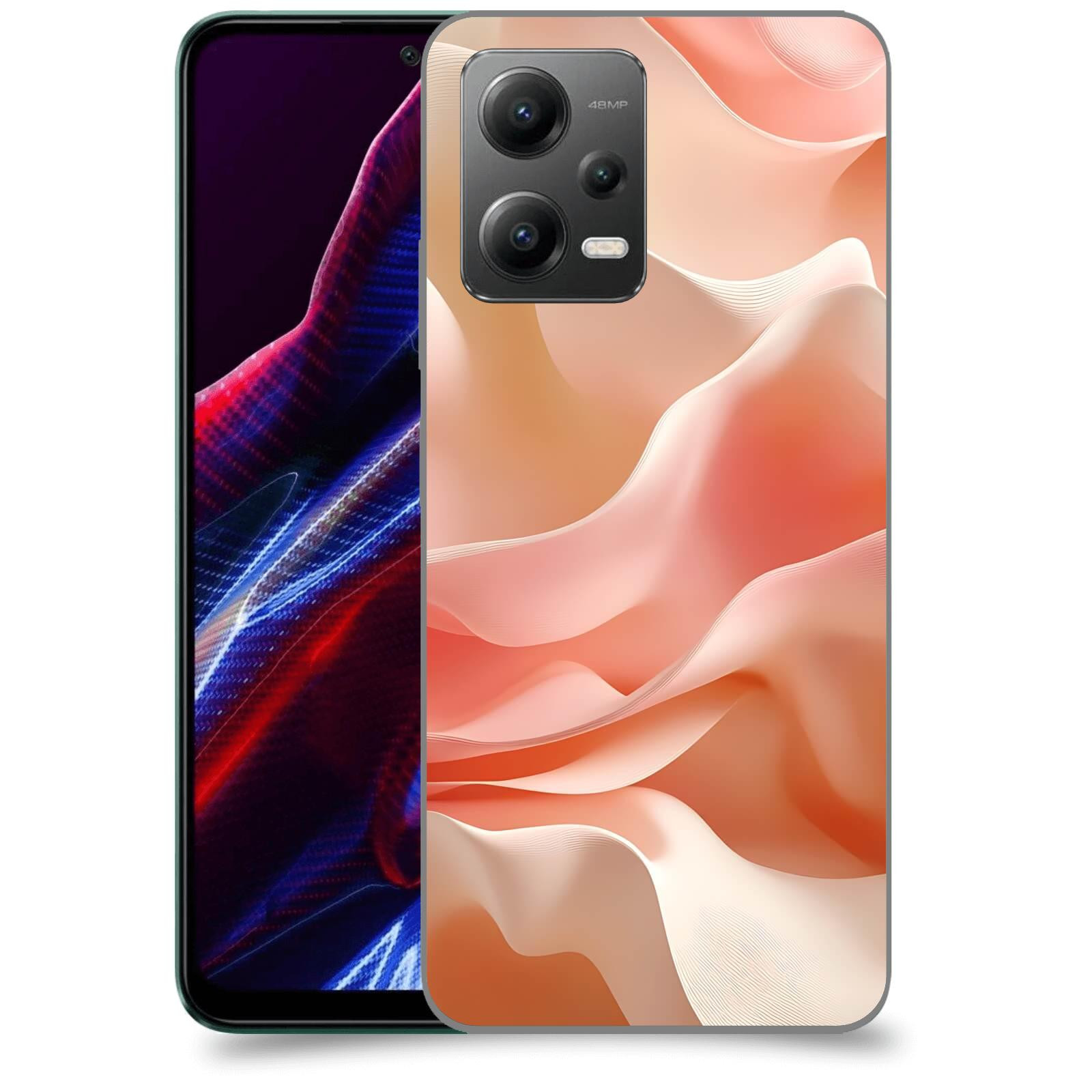 ACOVER Kryt na mobil Xiaomi Poco X5 - Hedvábné vlny