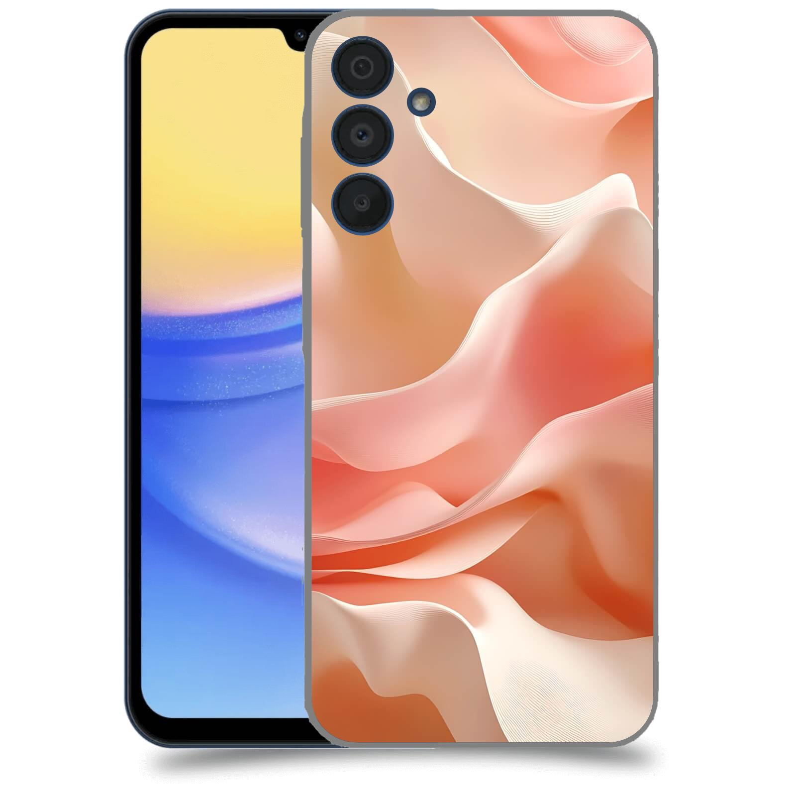 ACOVER Kryt na mobil Samsung Galaxy A15 5G - Hedvábné vlny