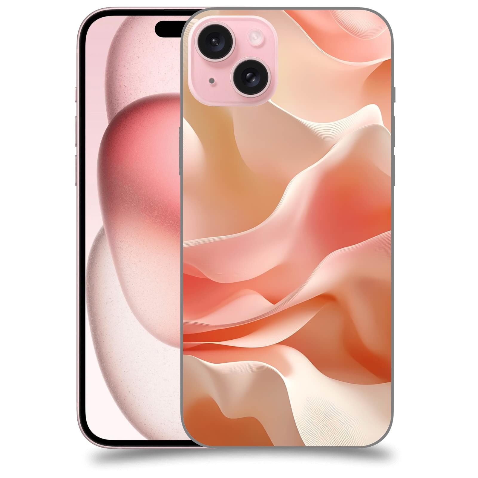 ACOVER Kryt na mobil Apple iPhone 15 plus - Hedvábné vlny