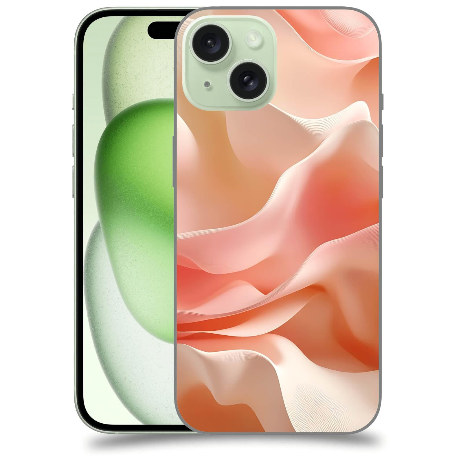 ACOVER Kryt na mobil Apple iPhone 15 - Hedvábné vlny