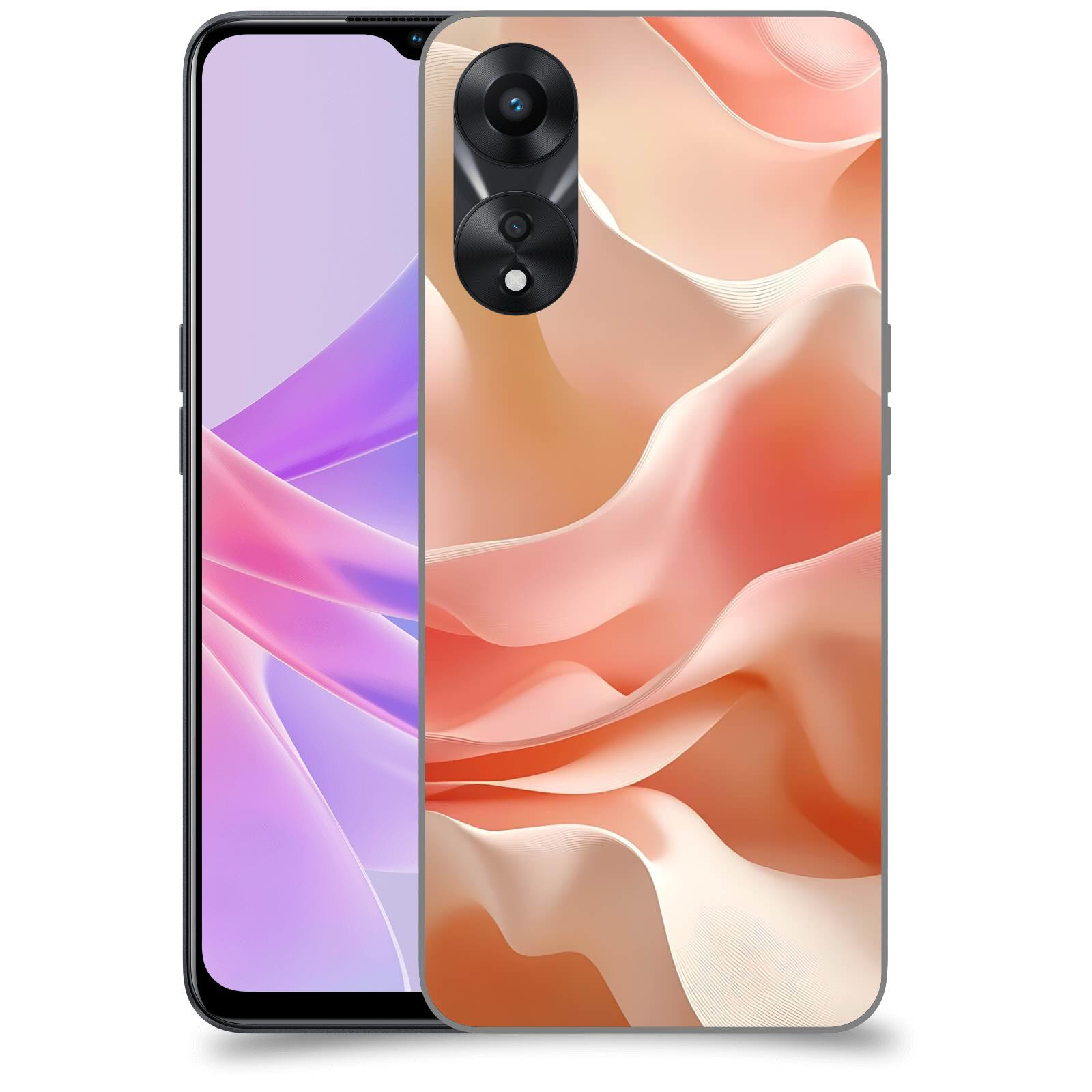 ACOVER Kryt na mobil OPPO A78 5G - Hedvábné vlny