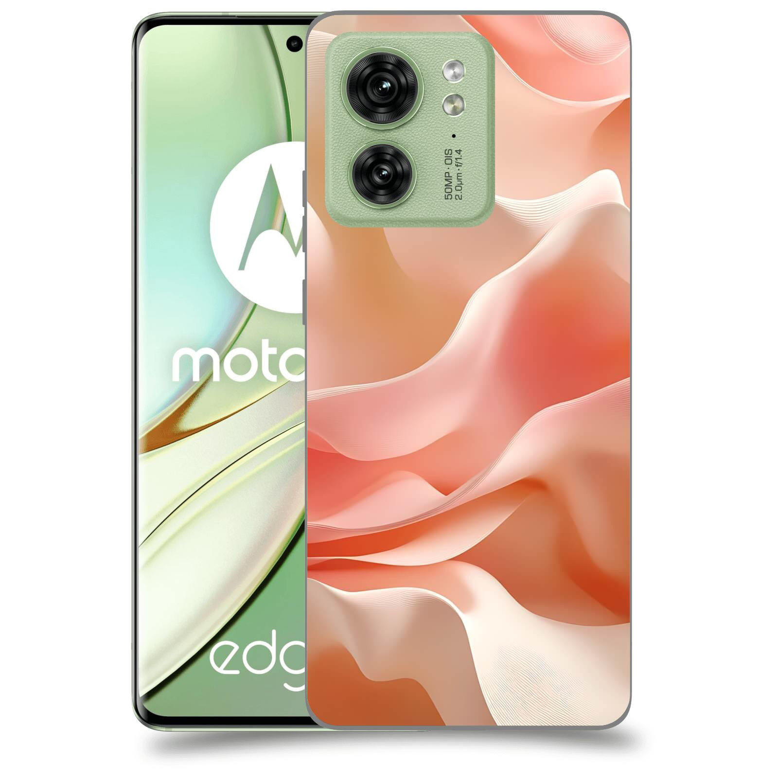 ACOVER Kryt na mobil Motorola EDGE 40 5G - Hedvábné vlny