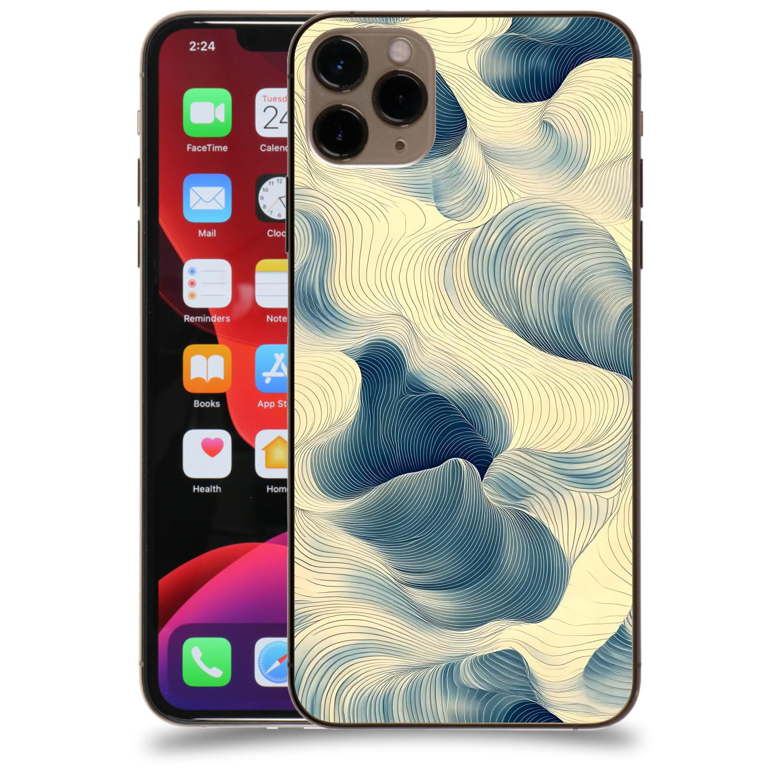 ACOVER Kryt na mobil Apple iPhone 11 Pro Max - Hluboké proudy