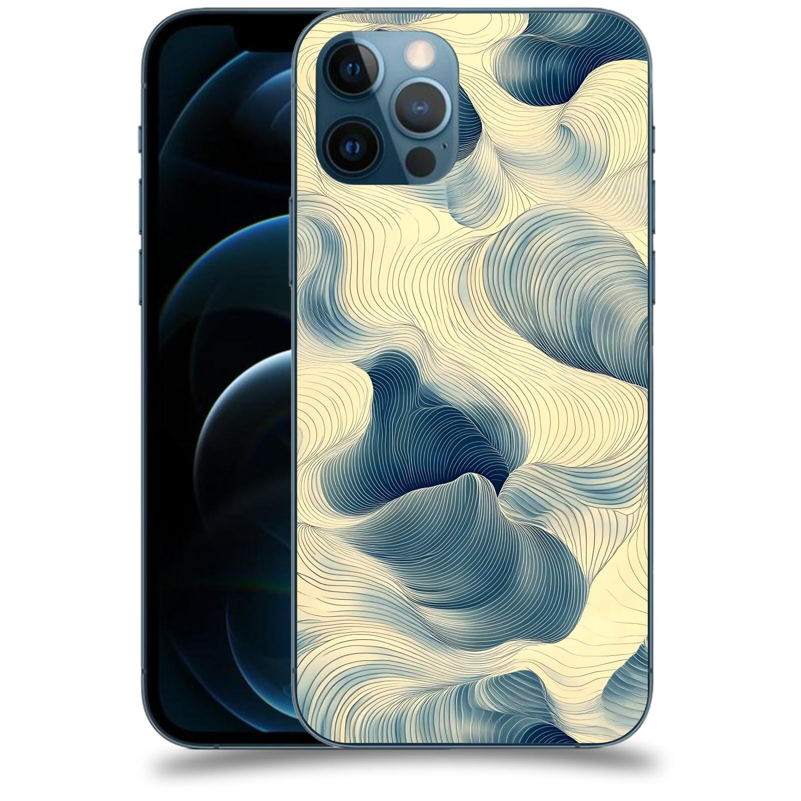 ACOVER Kryt na mobil Apple iPhone 12 Pro - Hluboké proudy
