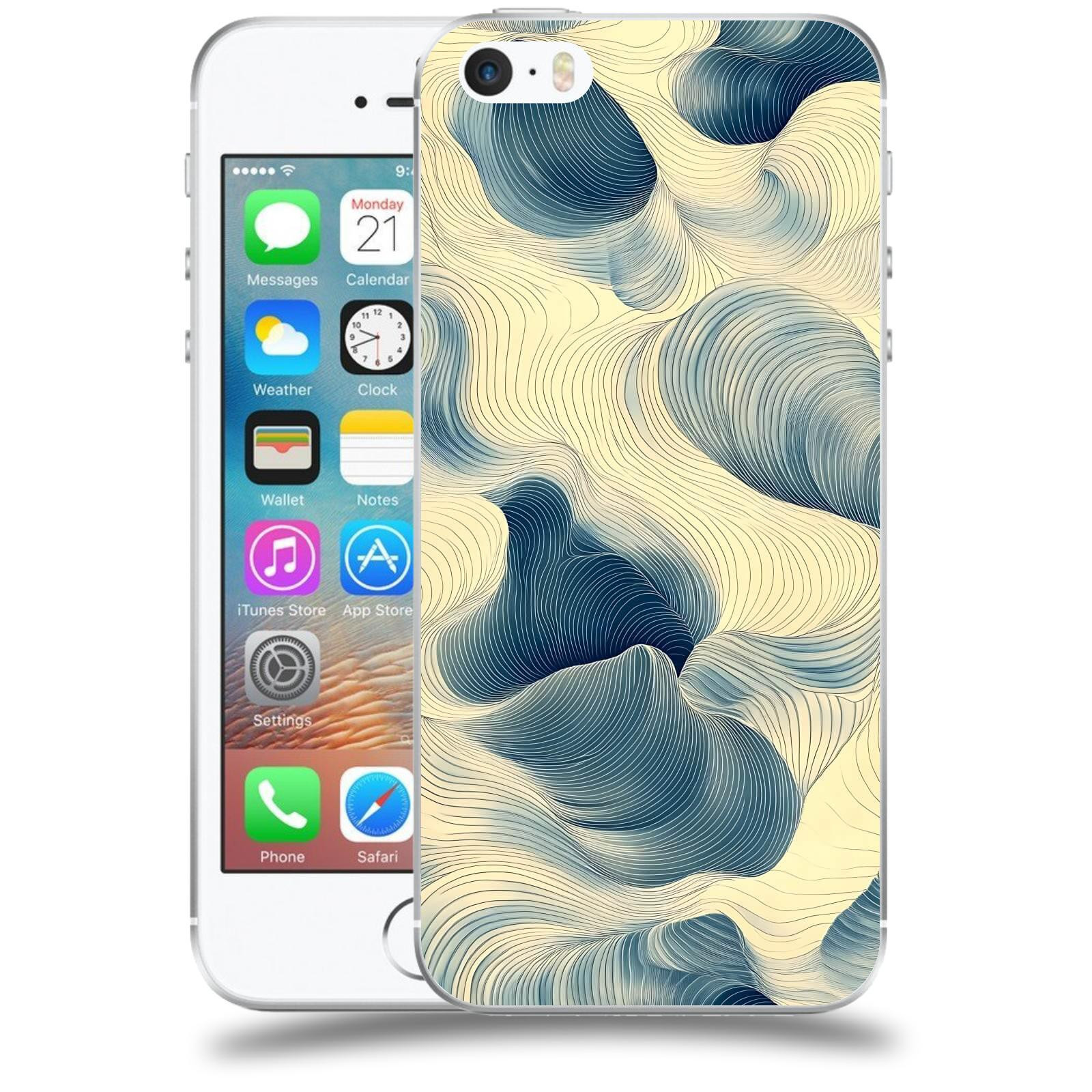 ACOVER Kryt na mobil Apple iPhone 5/5S/SE - Hluboké proudy