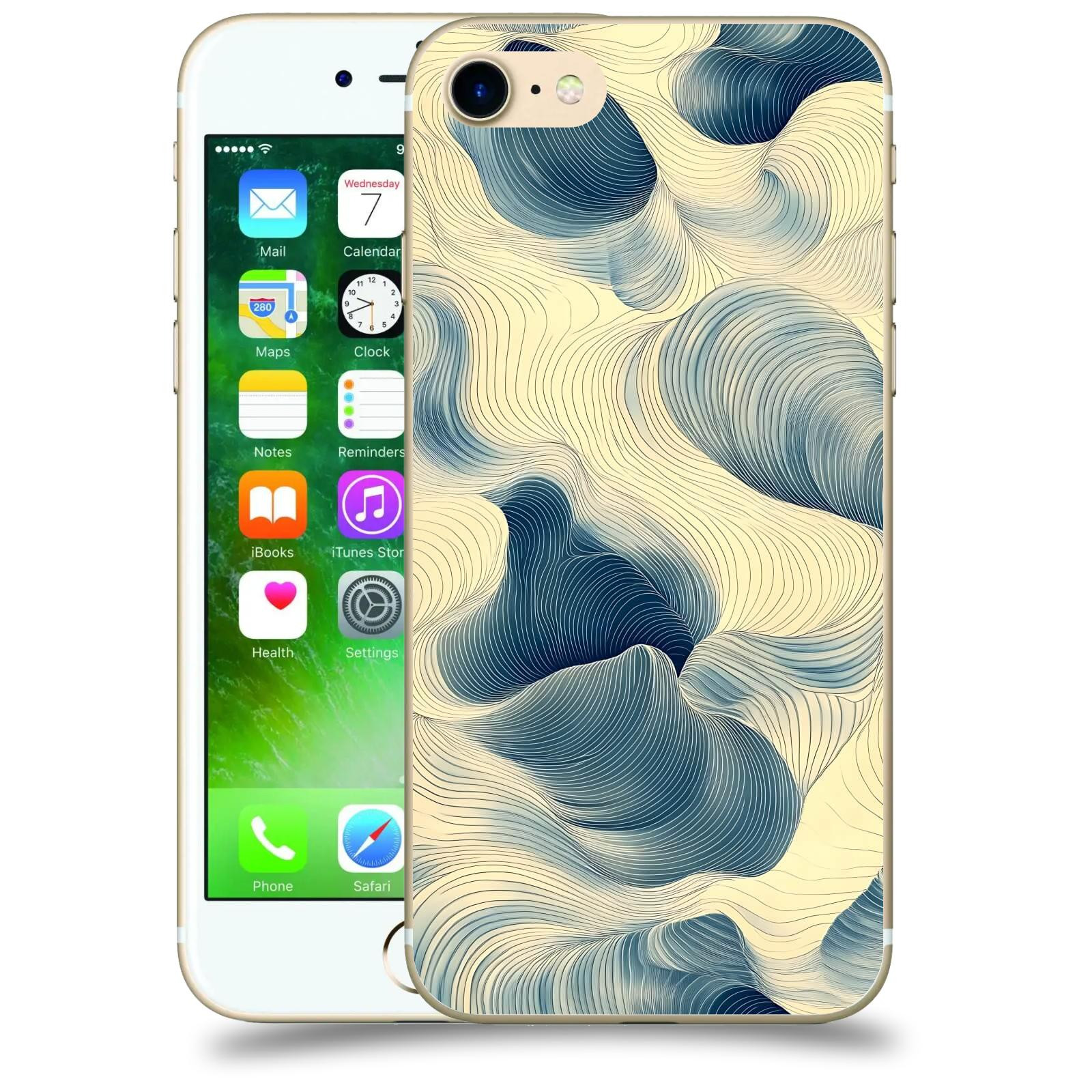 ACOVER Kryt na mobil Apple iPhone 7 - Hluboké proudy