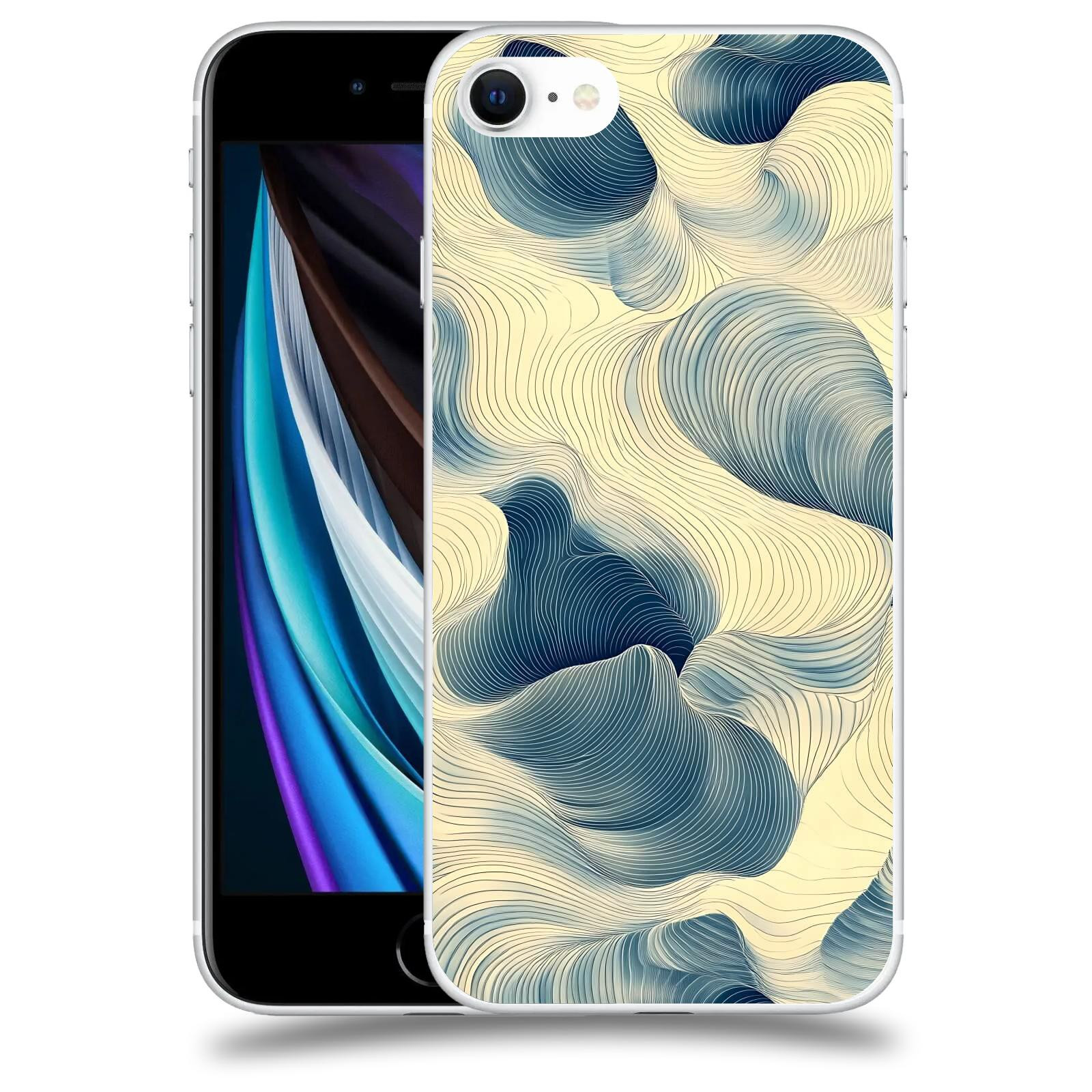ACOVER Kryt na mobil Apple iPhone SE 2020 - Hluboké proudy